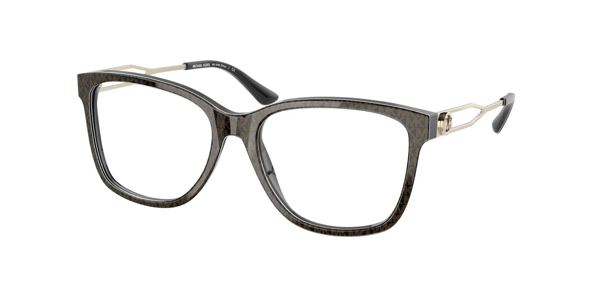 Michael Kors MK4088 SITKA 3706 Montature da vista Acetato Marrone Squadrata Normale - immagine 1