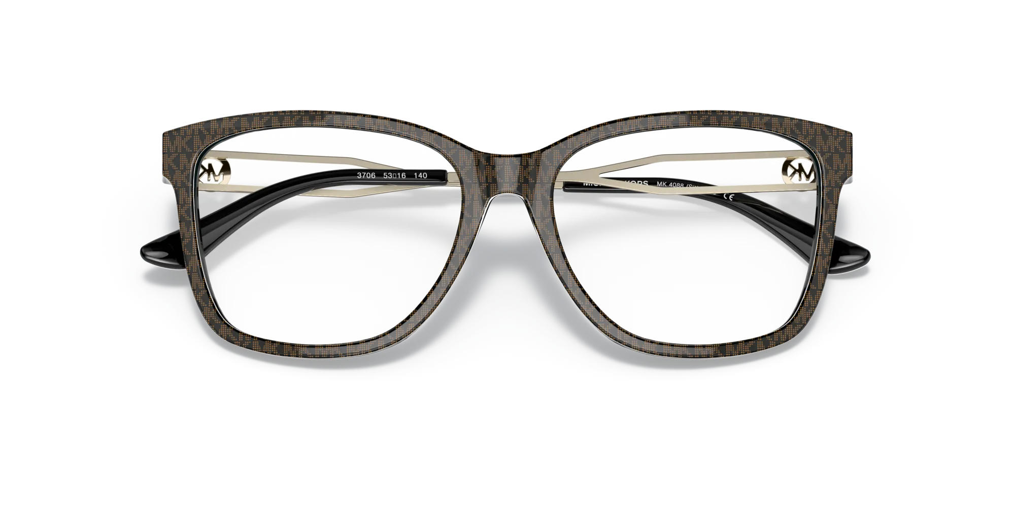 Michael Kors MK4088 SITKA 3706 Montature da vista Acetato Marrone Squadrata Normale - immagine 2