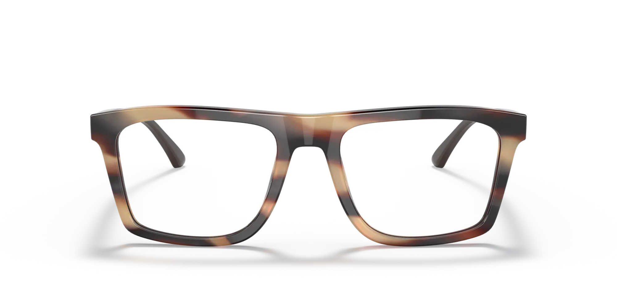 Emporio Armani EA3185 5903 Montature da vista Acetato Tartaruga Trasparente Squadrata Normale - immagine 3