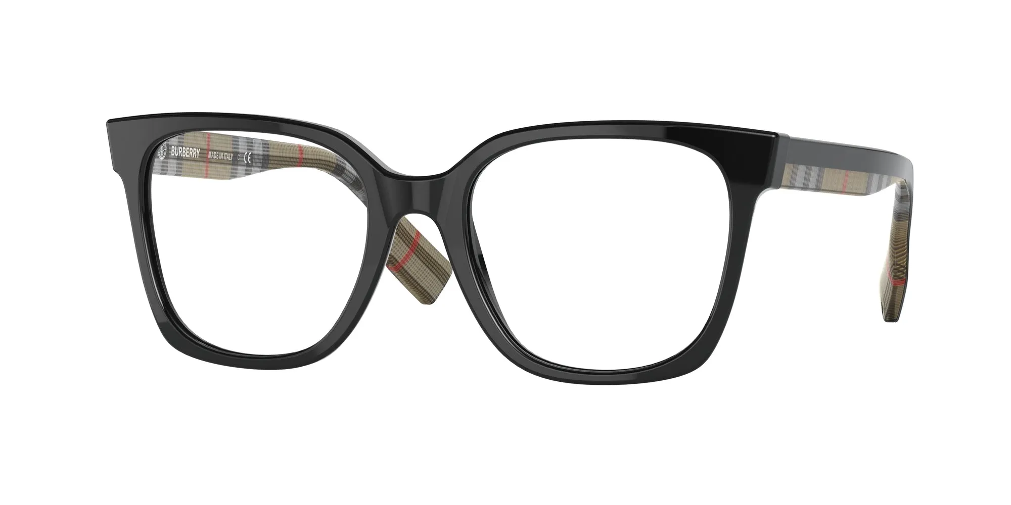 Burberry BE2347 EVELYN 3942 Montature da vista Plastica Nero Squadrata - immagine 1