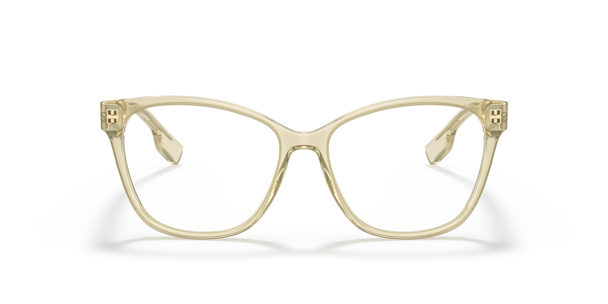 Burberry BE2345 CAROLINE 3852 Montature da vista Acetato Giallo Trasparente Squadrata Normale - immagine 3