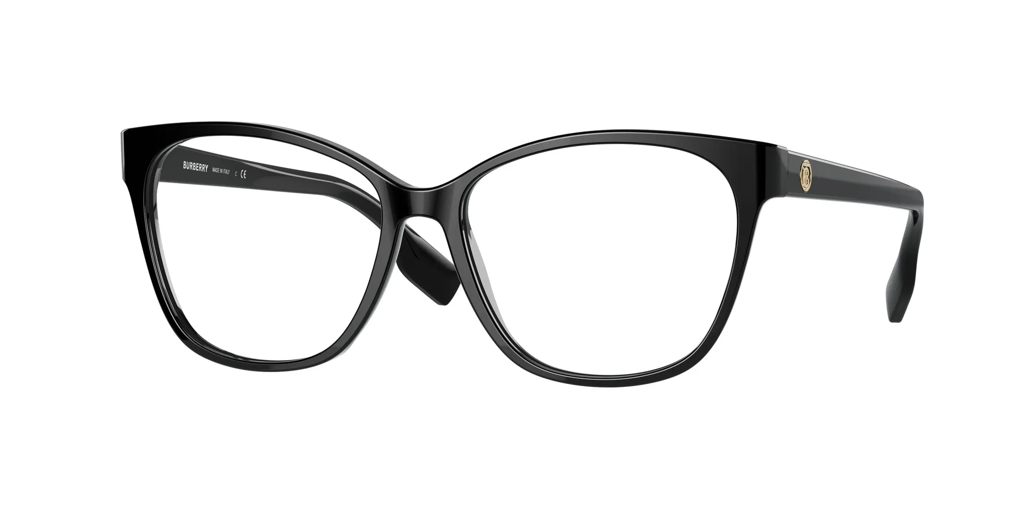 Burberry BE2345 CAROLINE 3001 Montature da vista Plastica Nero Squadrata - immagine 1