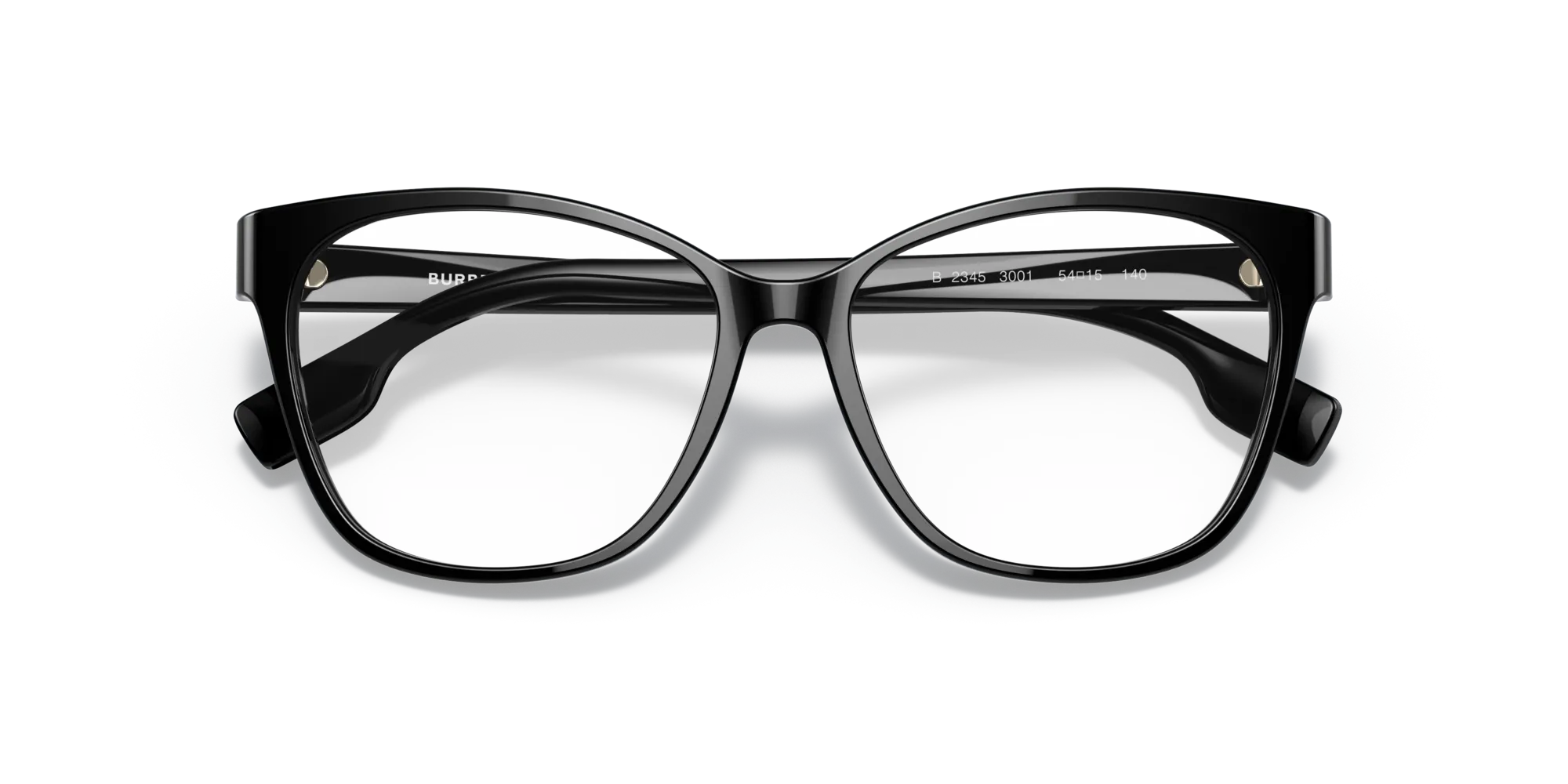 Burberry BE2345 CAROLINE 3001 Montature da vista Plastica Nero Squadrata - immagine 2