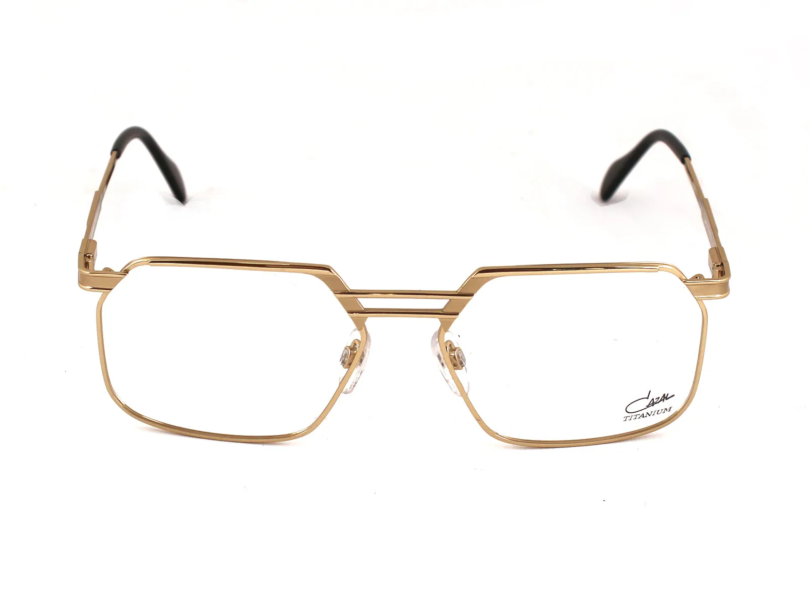 Cazal Uomo 760 003 Montature da vista Titanio Oro Squadrata - immagine 2