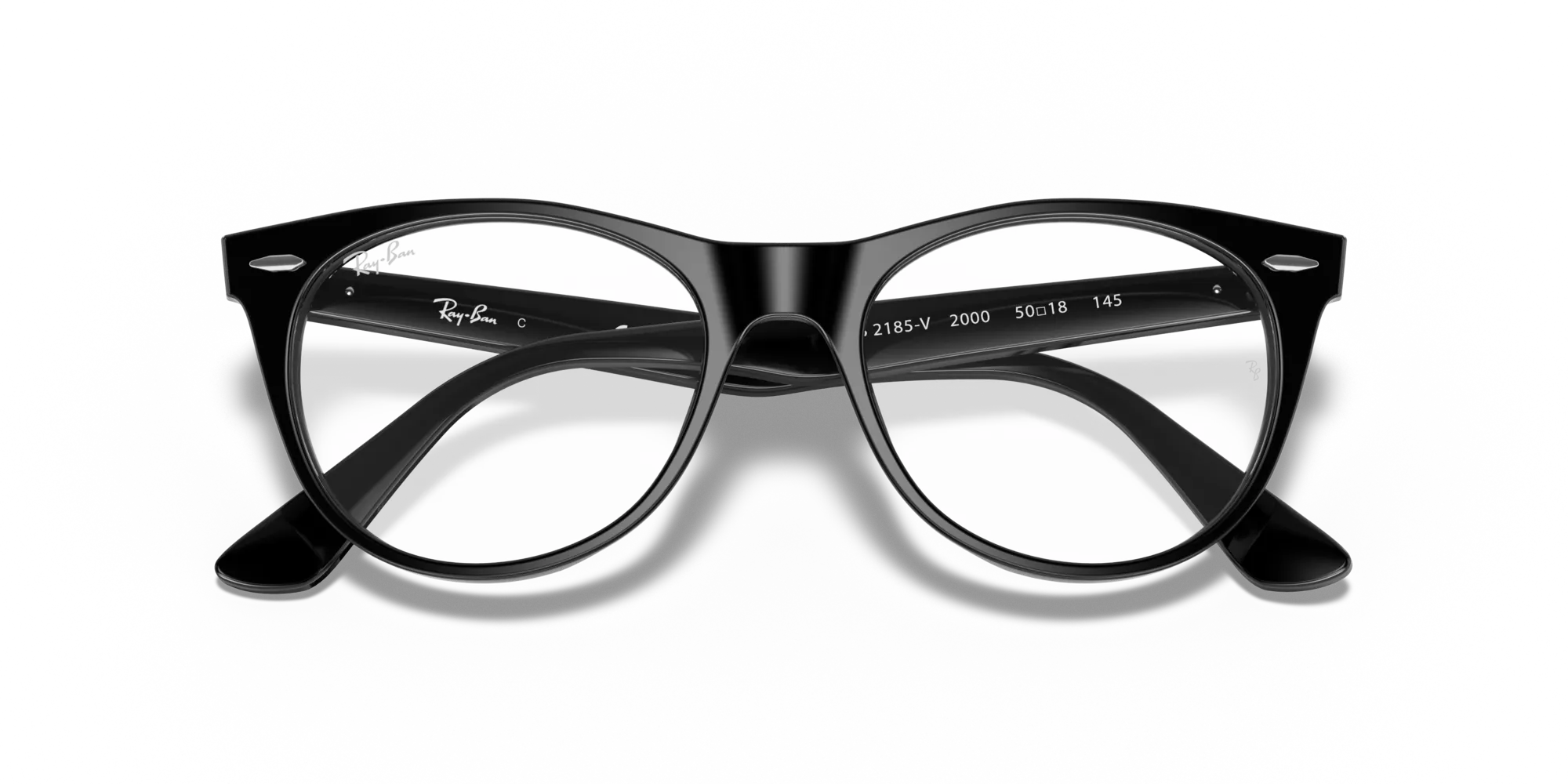 Ray - Ban RX2185V 2000 Montature da vista Plastica Nero Pantos - immagine 2