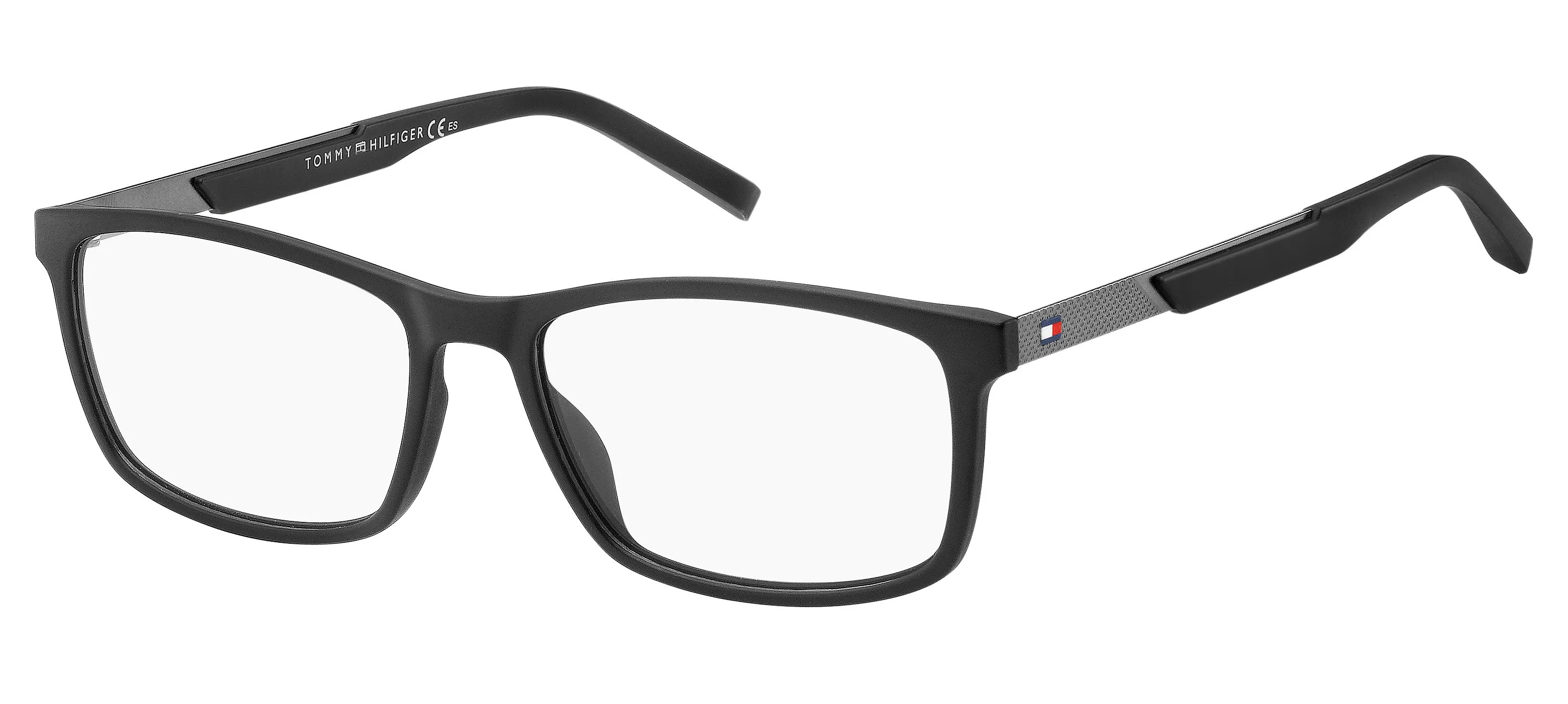 Tommy Hilfiger TH 1694 003 Montature da vista Plastica Nero-opaco Squadrata - immagine 1