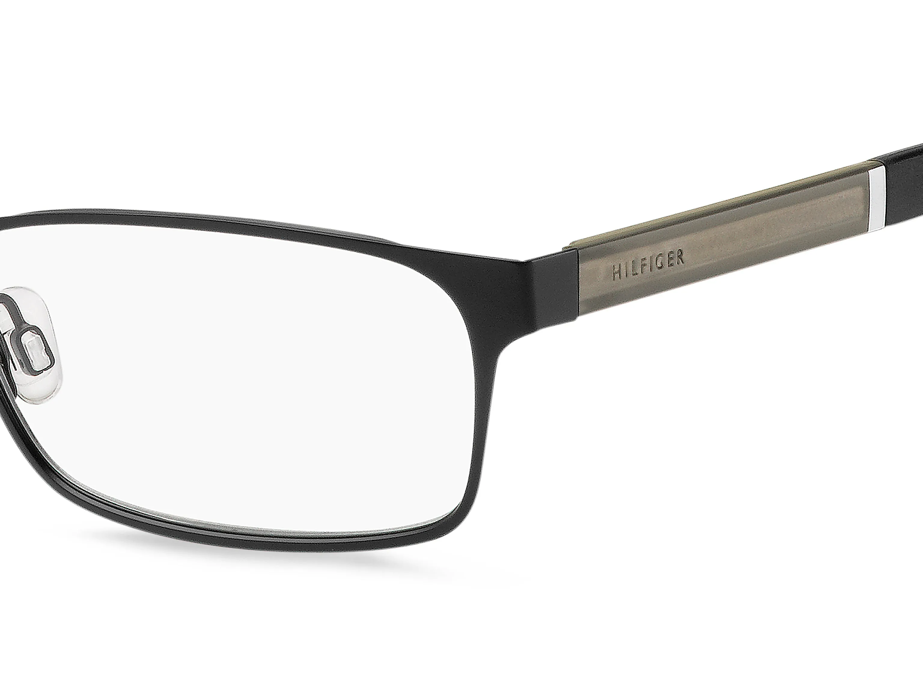Tommy Hilfiger TH 1479 807 Montature da vista Acciaio Nero Squadrata - immagine 3