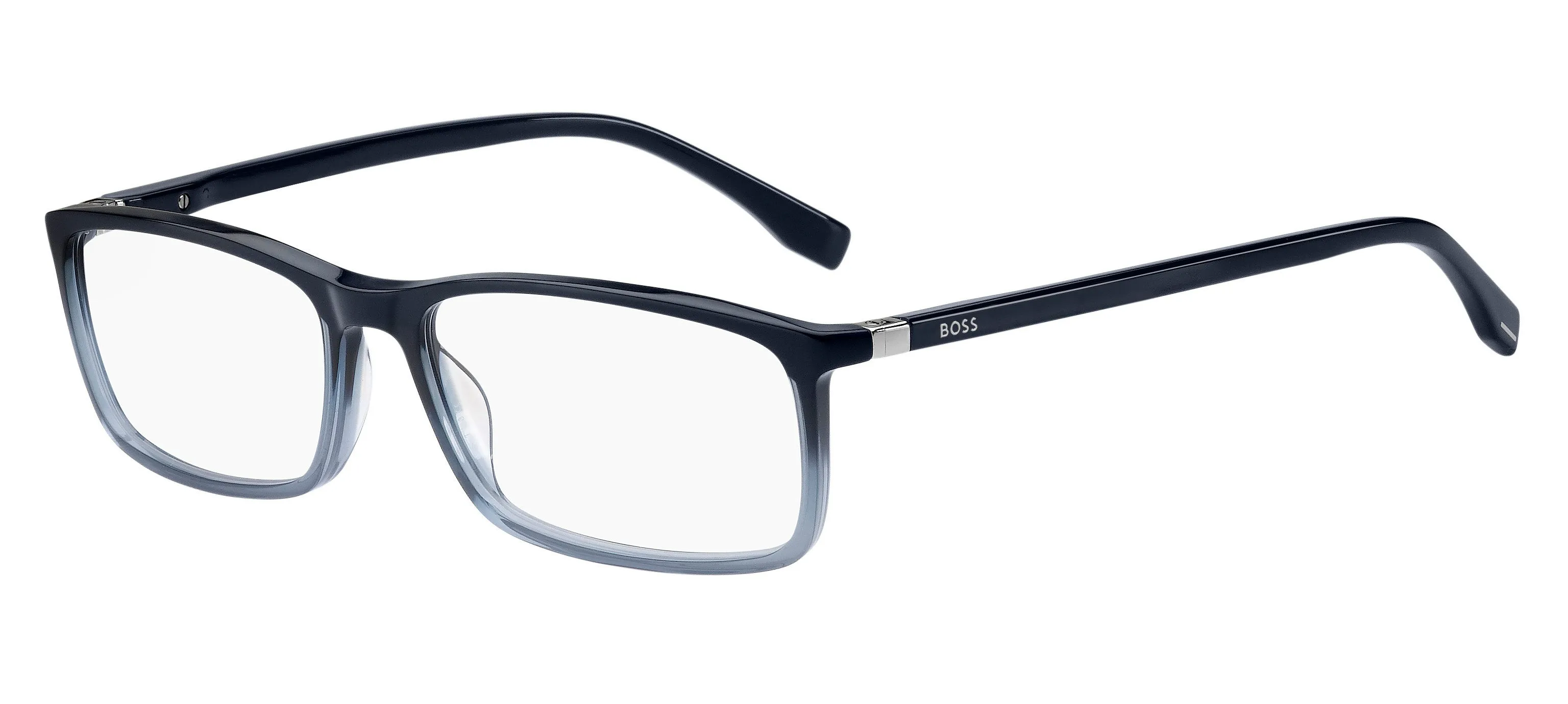 Hugo Boss BOSS 0680/IT ZX9 Montature da vista Acetato Azzurro Squadrata - immagine 1