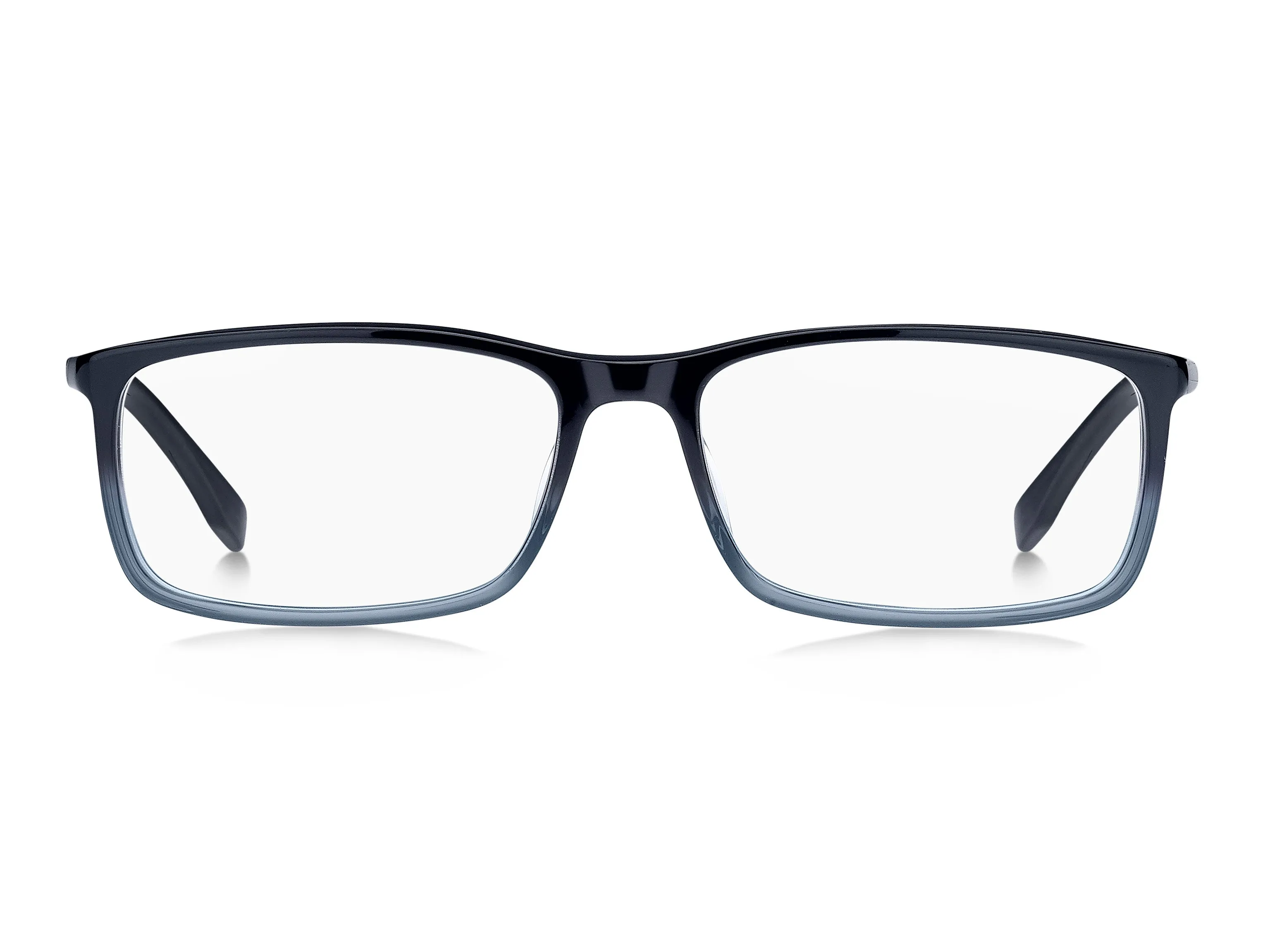 Hugo Boss BOSS 0680/IT ZX9 Montature da vista Acetato Azzurro Squadrata - immagine 2