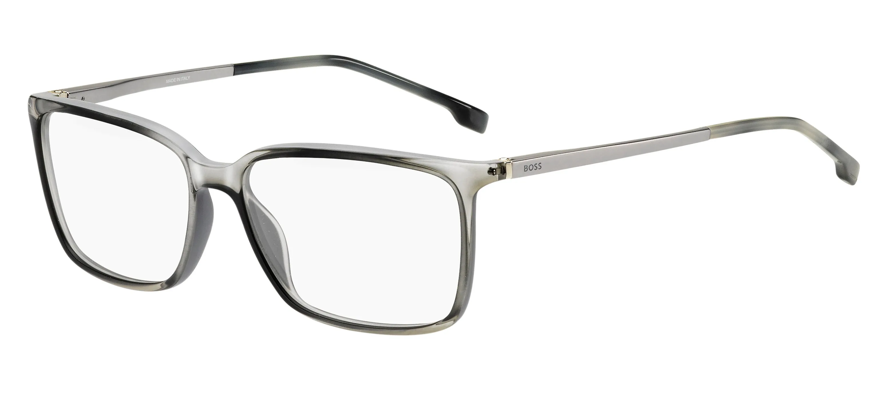 Hugo Boss BOSS 1185/IT KB7 Montature da vista Acetato Grigio Squadrata - immagine 1