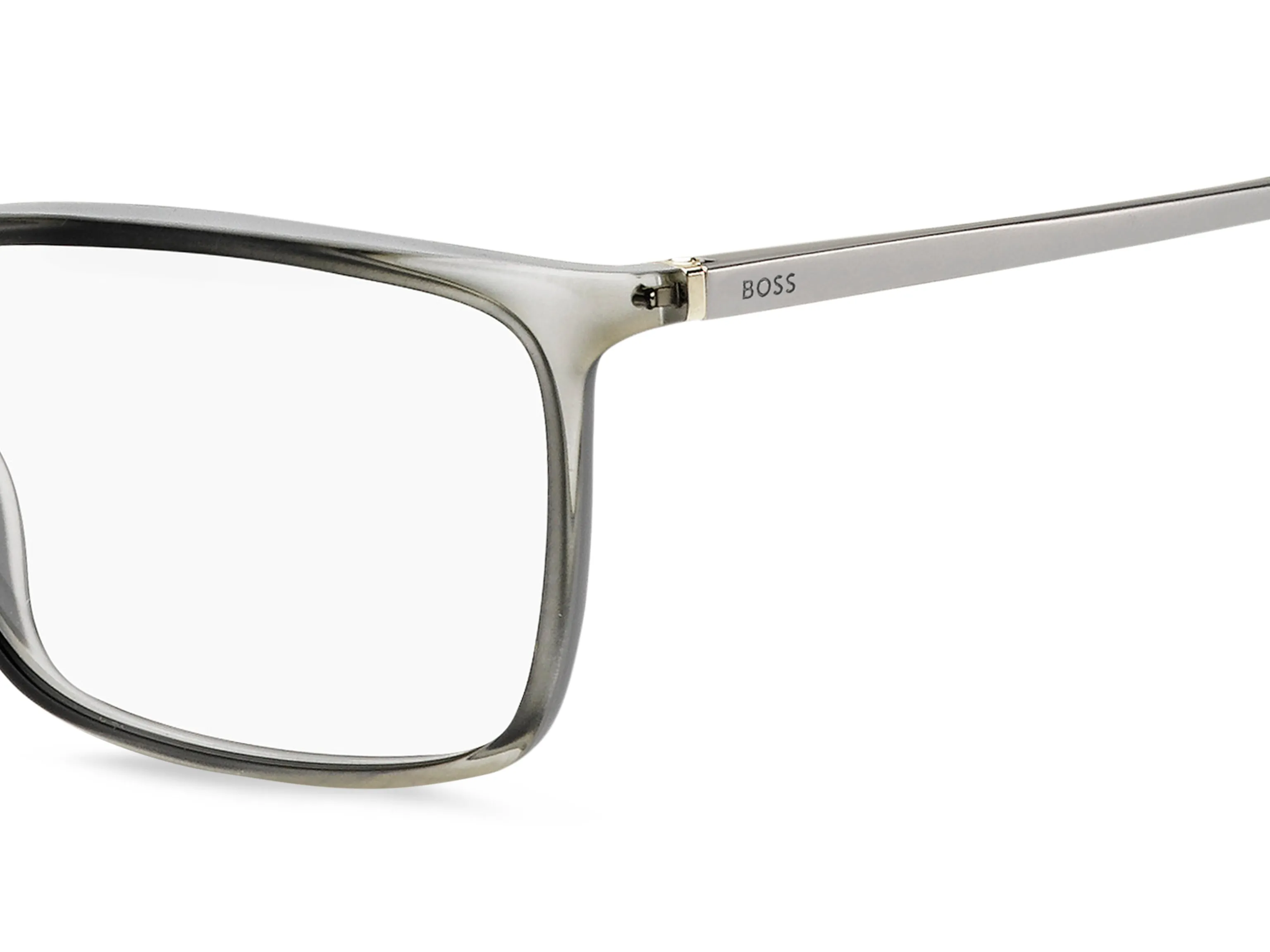 Hugo Boss BOSS 1185/IT KB7 Montature da vista Acetato Grigio Squadrata - immagine 3