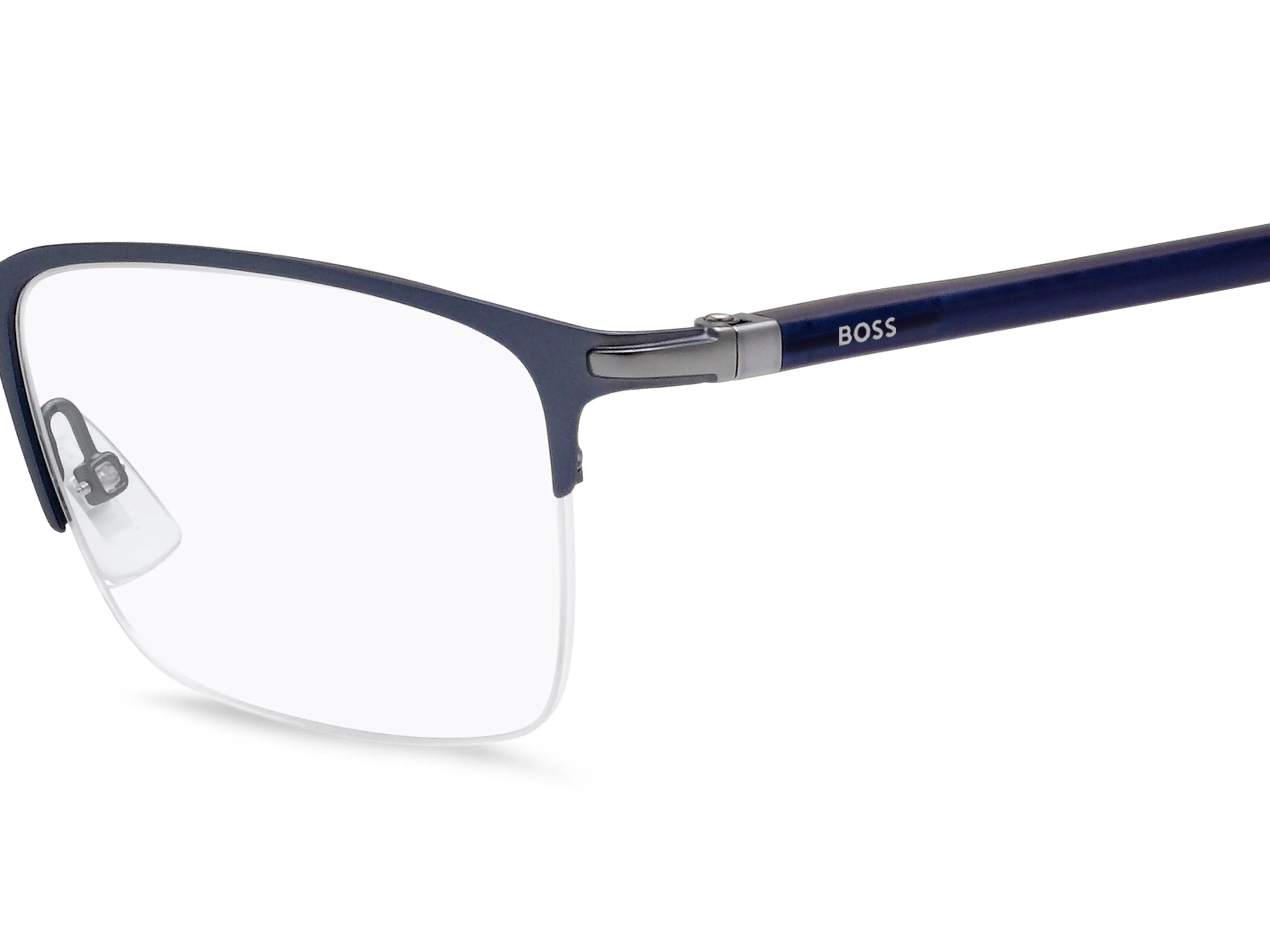Hugo Boss BOSS 1007/IT FLL Montature da vista Metallo Blu opaco Squadrata - immagine 3