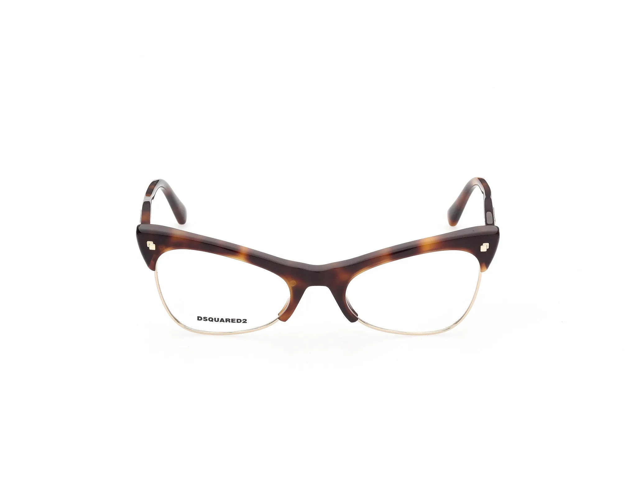 Dsquared2 DQ5332 052 Montature da vista outlet Acetato Havana Cat Eye - immagine 2