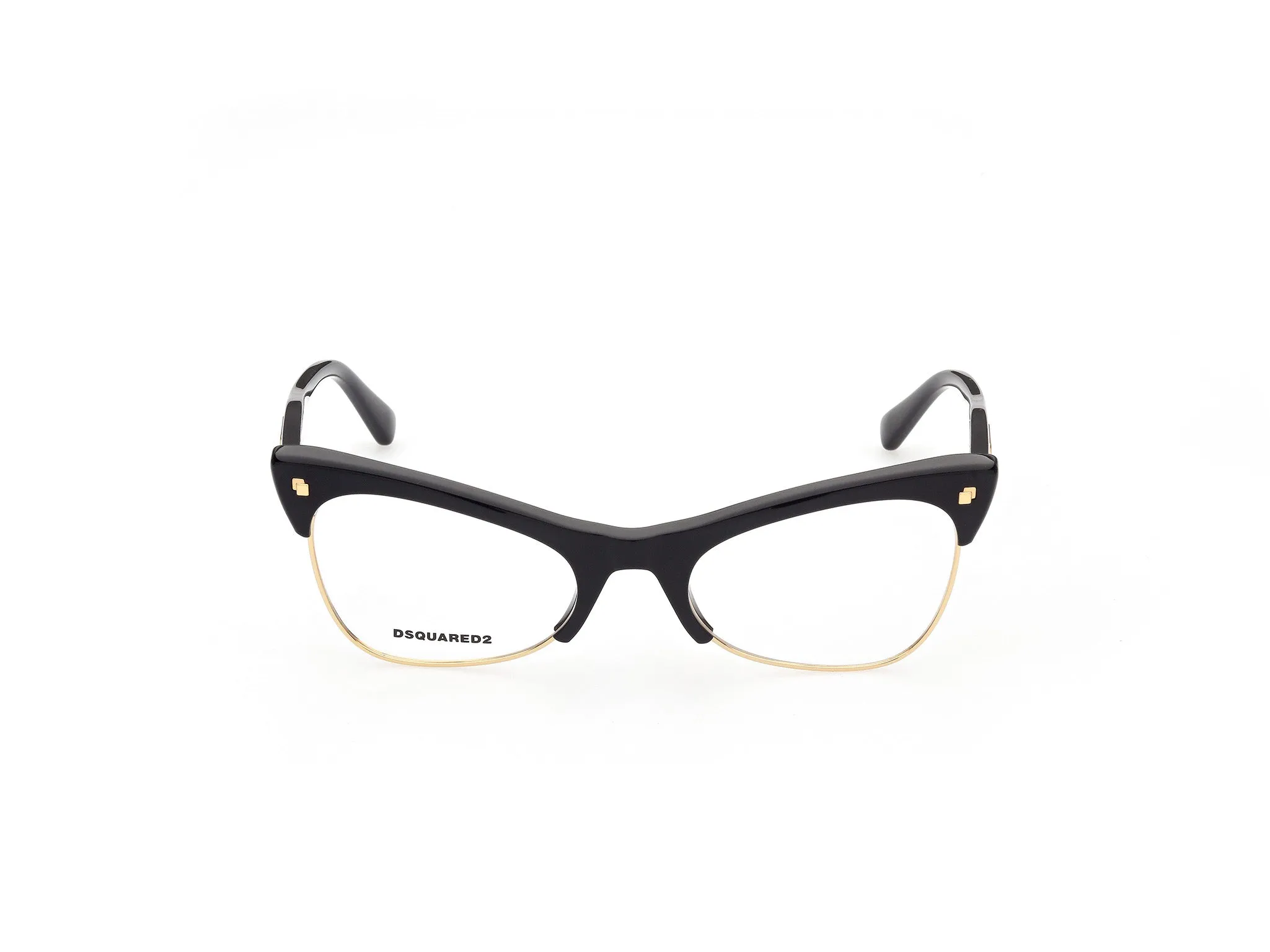 Dsquared2 DQ5332 001 Montature da vista outlet Acetato Nero Cat Eye - immagine 2