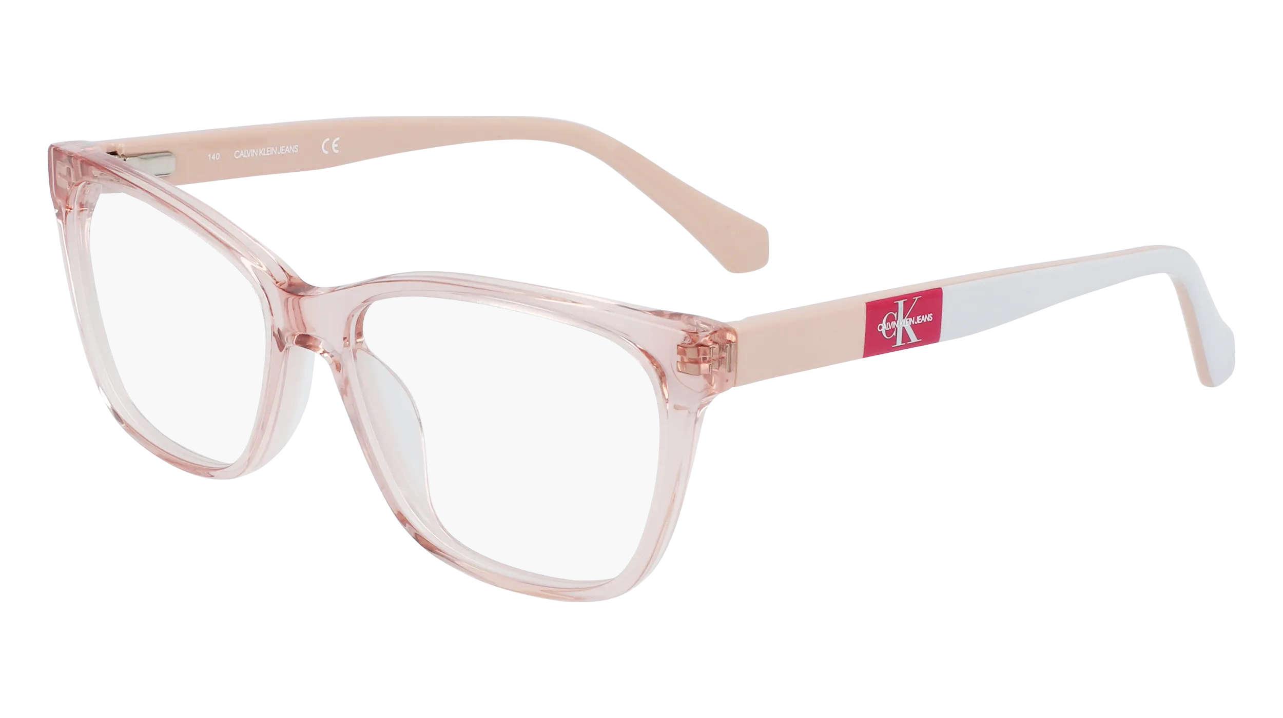 Calvin Klein CKJ21621 670 Montature da vista Acetato Rosa Squadrata Normale Fotocromatiche - immagine 1
