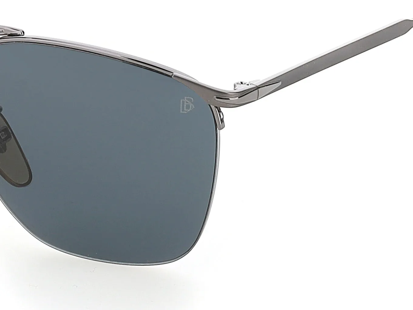 DAVID BECKHAM DB 1001/S KJ1/IR Occhiali da sole Metallo Grigio Grigio Squadrata Normale - immagine 3