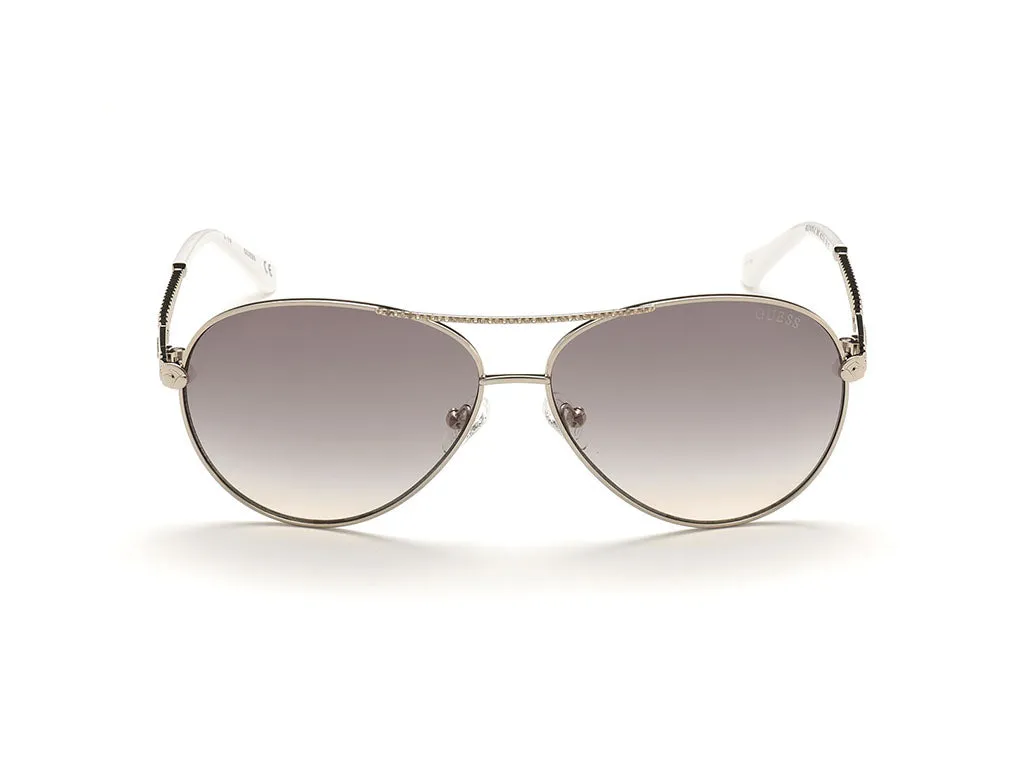 Guess GU7470-S 28E Occhiali da sole Metallo Oro Marrone Pilot Normale - immagine 2