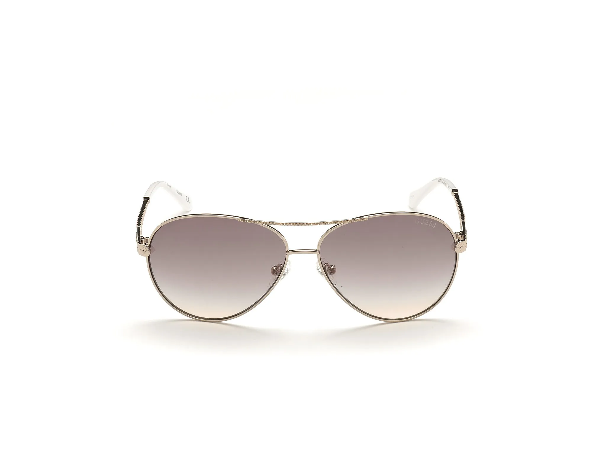 Guess GU7470-S 28E Occhiali da sole Metallo Oro Marrone Pilot Normale - immagine 3