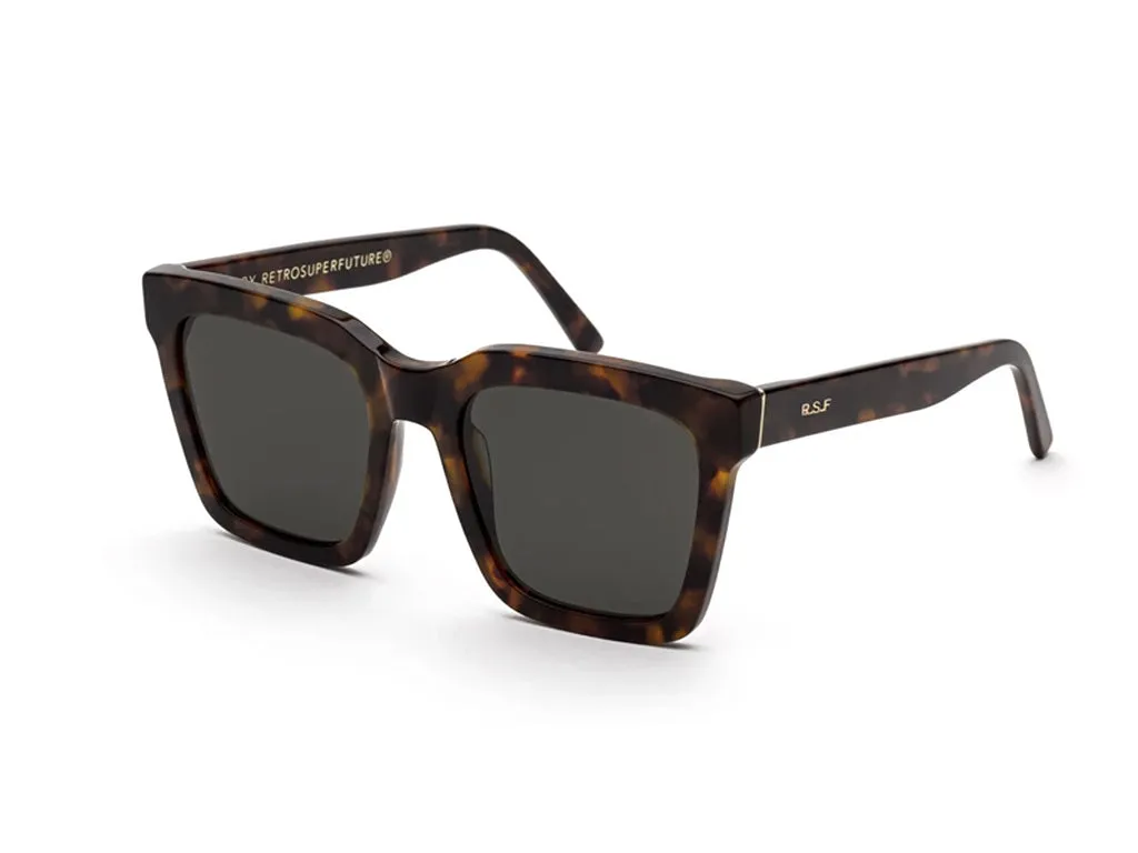 Retrosuperfuture 0WX AALTO CLASSIC HAVANA Occhiali da sole Acetato Havana Nero Squadrata Normale - immagine 1