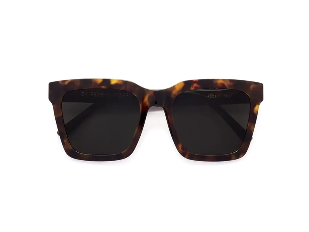 Retrosuperfuture 0WX AALTO CLASSIC HAVANA Occhiali da sole Acetato Havana Nero Squadrata Normale - immagine 2