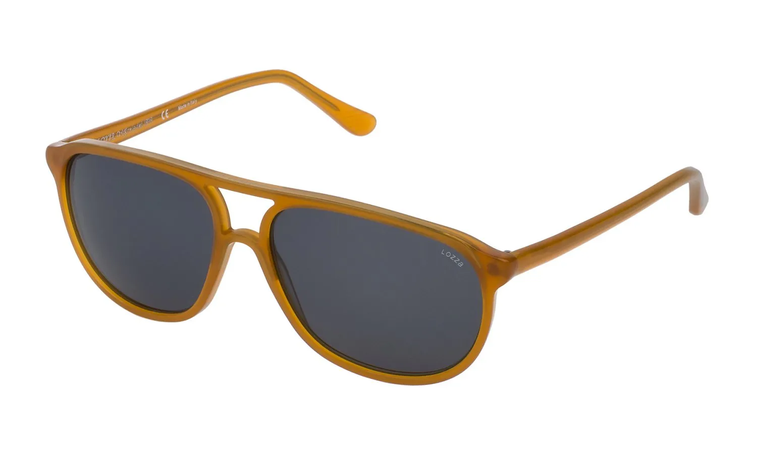 Lozza SL1827L ZILO SPORT V72M Occhiali da sole Acetato Marrone Grigio Pilot Normale - immagine 1