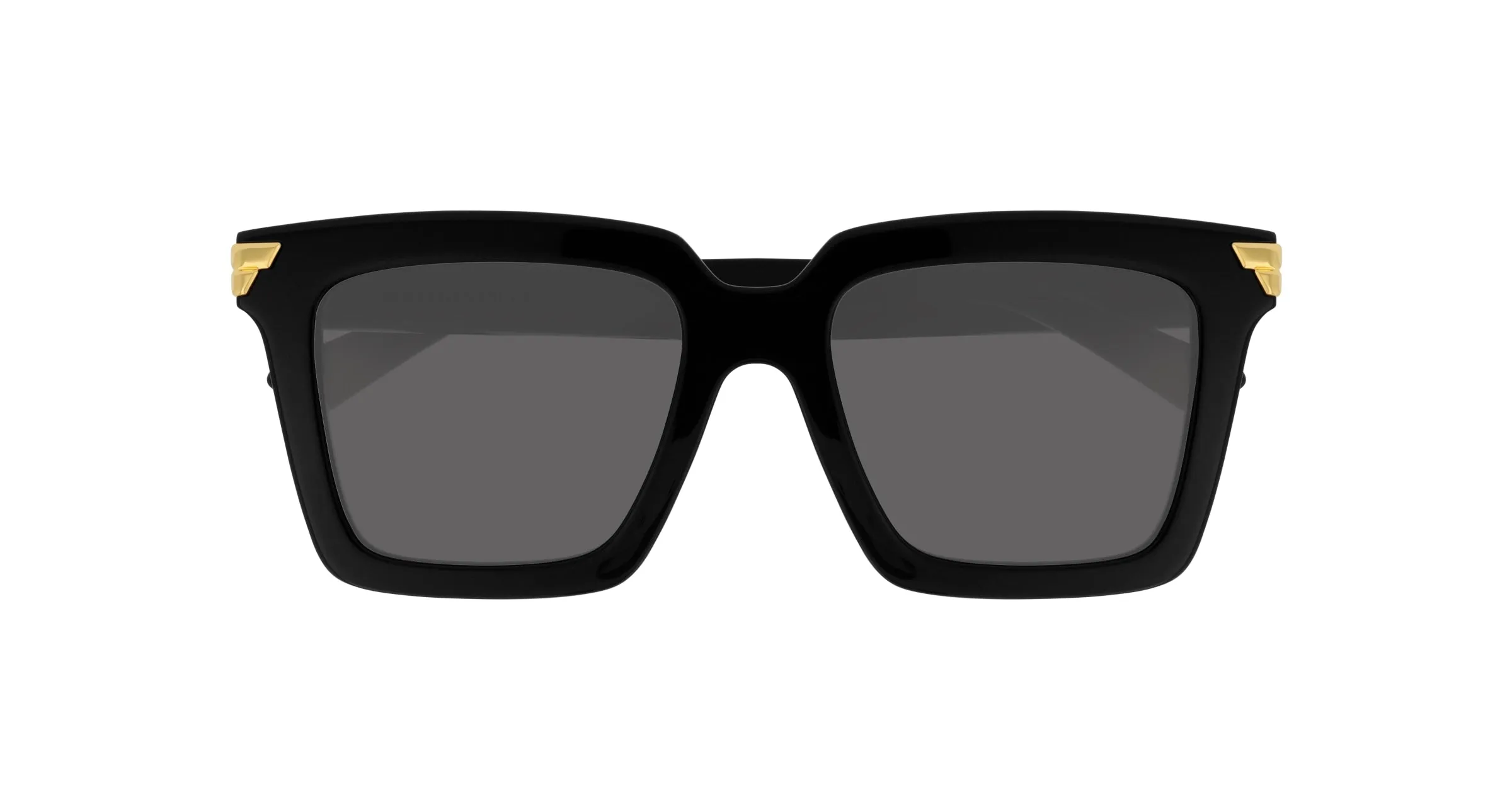 Bottega Veneta BV1005S 001 Occhiali da sole Acetato Nero Grigio Squadrata Normale - immagine 3