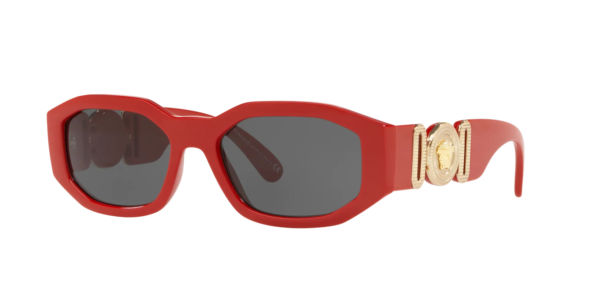 Versace VE4361 533087 Occhiali da sole Nylon Rosso Grigio Geometrica Normale - immagine 1