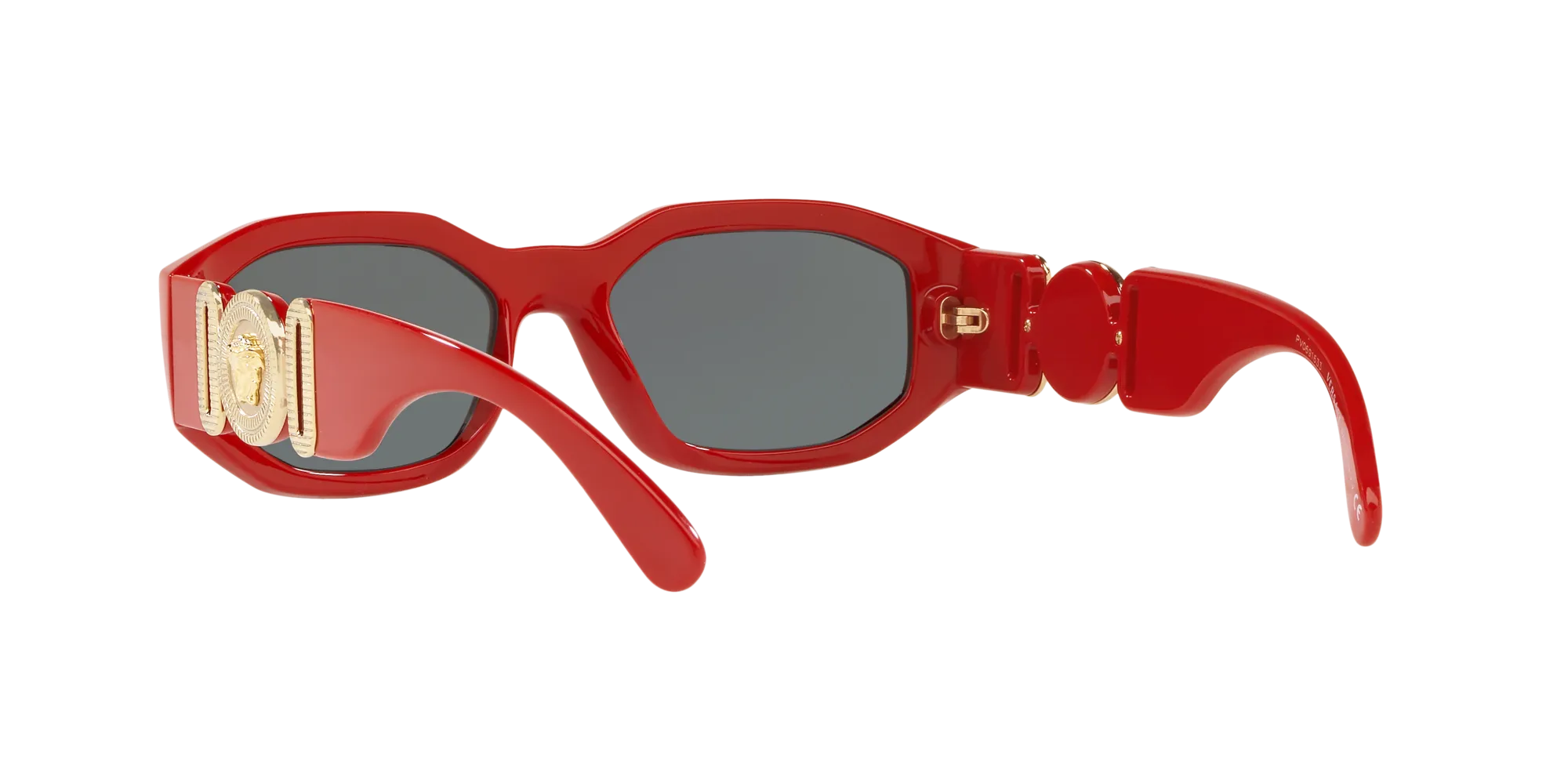 Versace VE4361 533087 Occhiali da sole Nylon Rosso Grigio Geometrica Normale - immagine 4