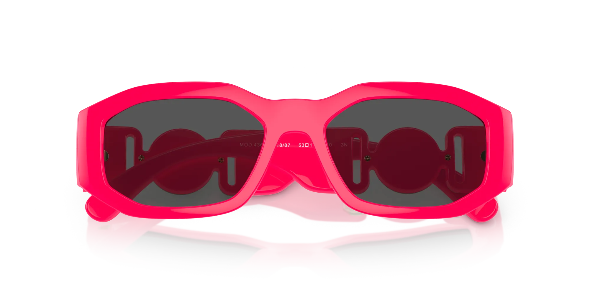 Versace VE4361 531887 Occhiali da sole Nylon Rosa Grigio Geometrica Normale - immagine 2