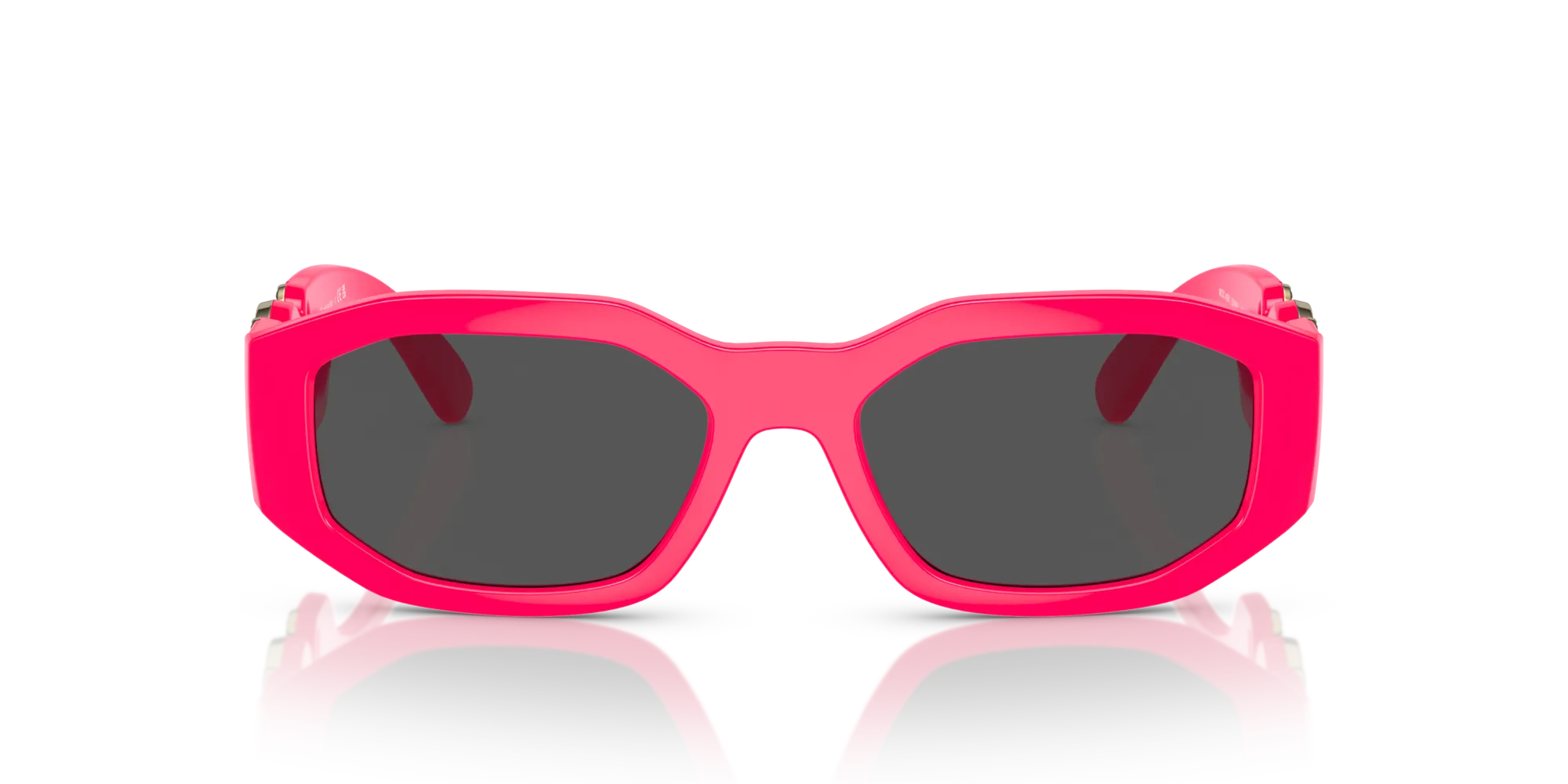 Versace VE4361 531887 Occhiali da sole Nylon Rosa Grigio Geometrica Normale - immagine 3