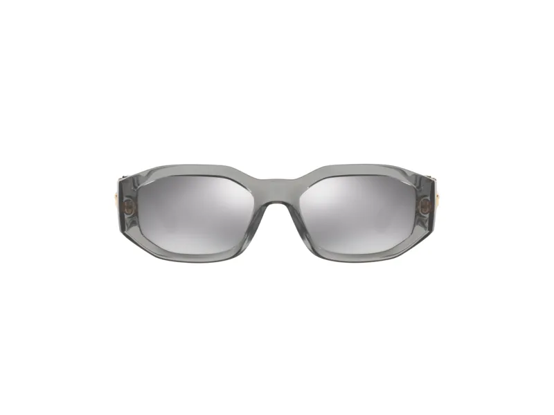 Versace VE4361 311/6G Occhiali da sole Nylon Grigio Grigio Geometrica Specchiate Specchiato - immagine 2