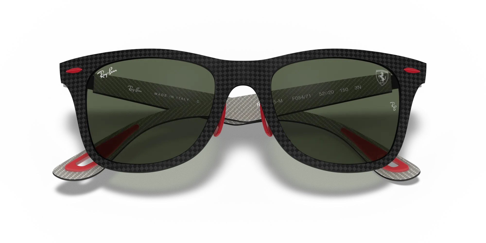 Ray - Ban RB8395M F05471 Occhiali da sole Carbonio Nero G15 Squadrata Normale - immagine 2