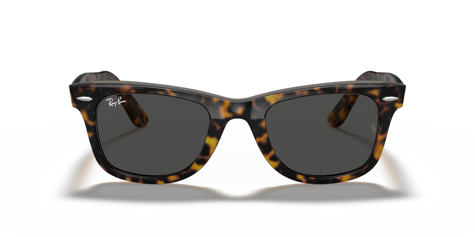 Ray - Ban RB2140 WAYFARER 1292B1 Occhiali da sole Acetato Oro Grigio Squadrata Normale - immagine 3