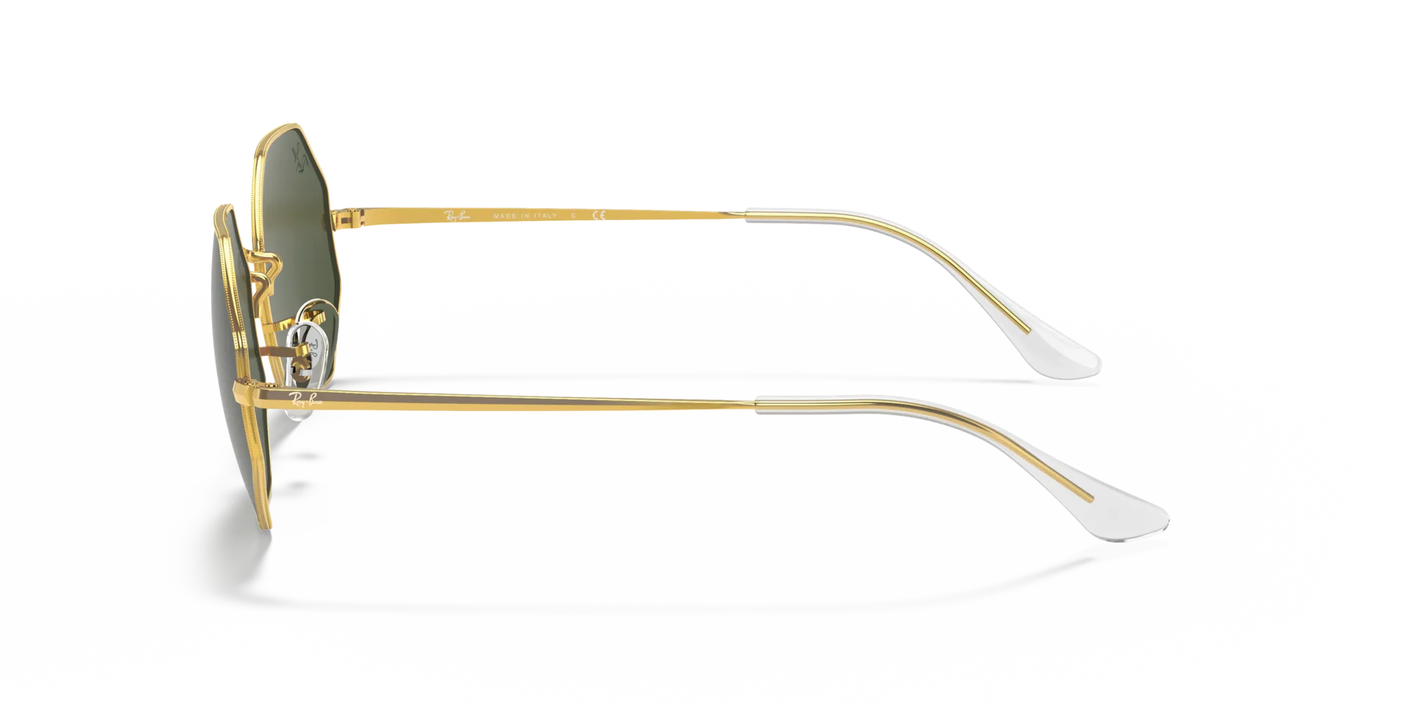 Ray - Ban RB1972 OCTAGON 919631 Occhiali da sole Metallo Oro G15 Geometrica Normale - immagine 4