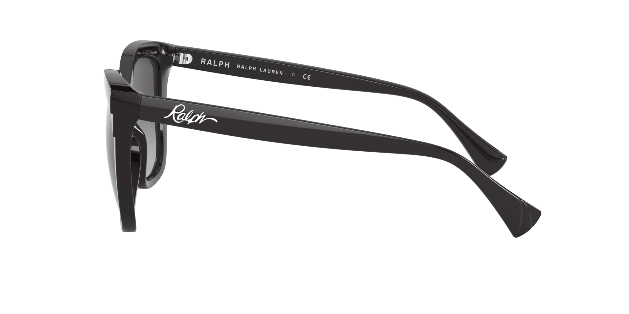 Ralph Lauren RA5265 575225 Occhiali da sole Nylon Nero Grigio Farfalla Normale Sfumato - immagine 3