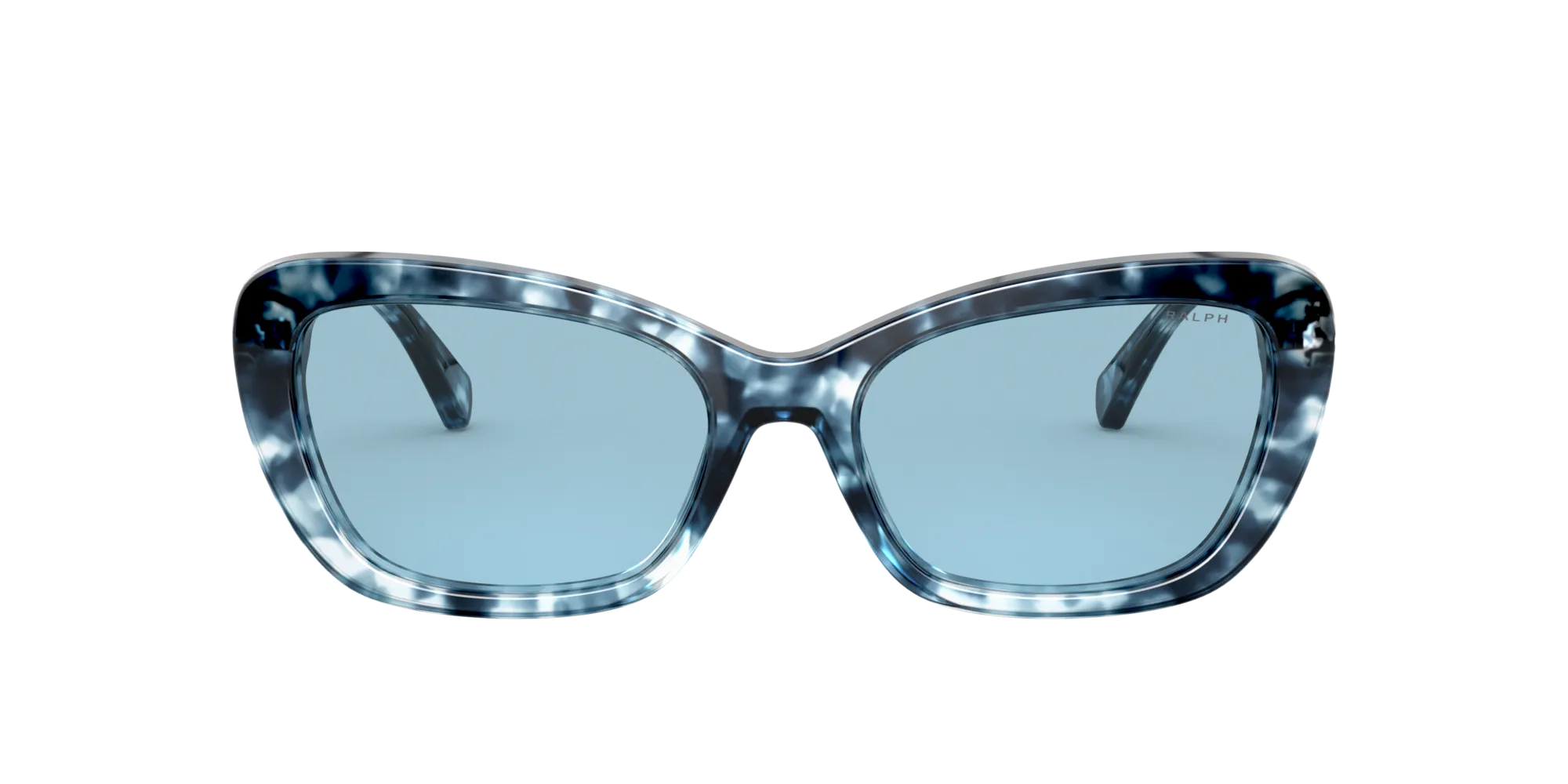 Ralph Lauren RA5264 5844E3 Occhiali da sole Plastica Havana Blu Farfalla Normale - immagine 2