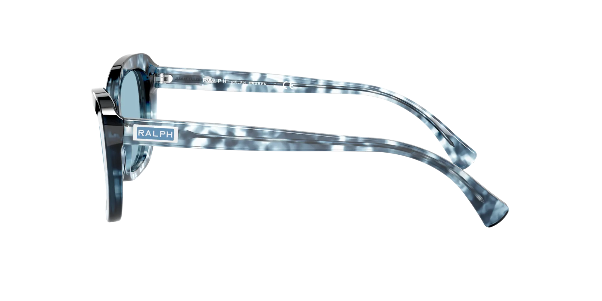 Ralph Lauren RA5264 5844E3 Occhiali da sole Plastica Havana Blu Farfalla Normale - immagine 3