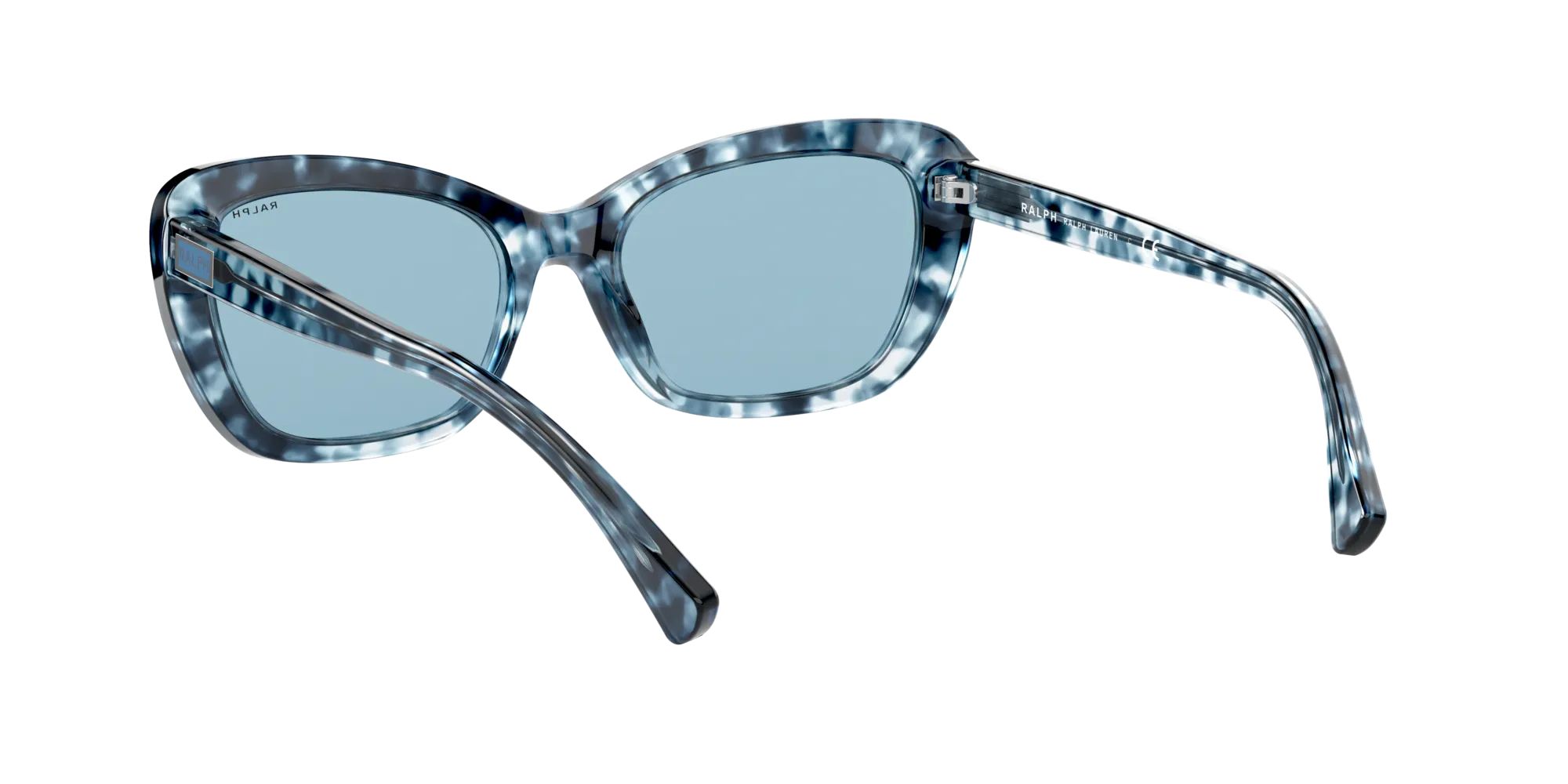 Ralph Lauren RA5264 5844E3 Occhiali da sole Plastica Havana Blu Farfalla Normale - immagine 4