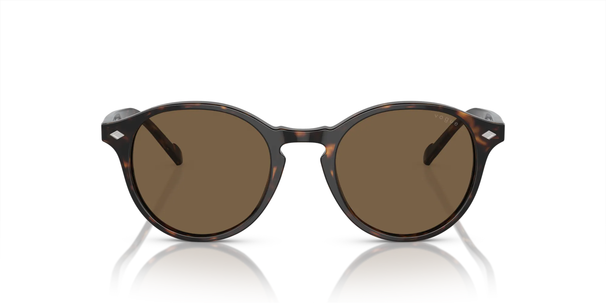 VOGUE EYEWEAR VO5327S W65673 Occhiali da sole Acetato Marrone Marrone Pantos Normale - immagine 3