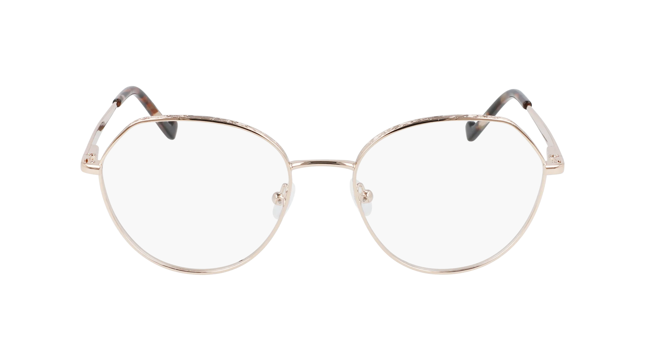 Liu Jo LJ2154 721 Montature da vista Metallo Oro Rotonda Normale - immagine 2