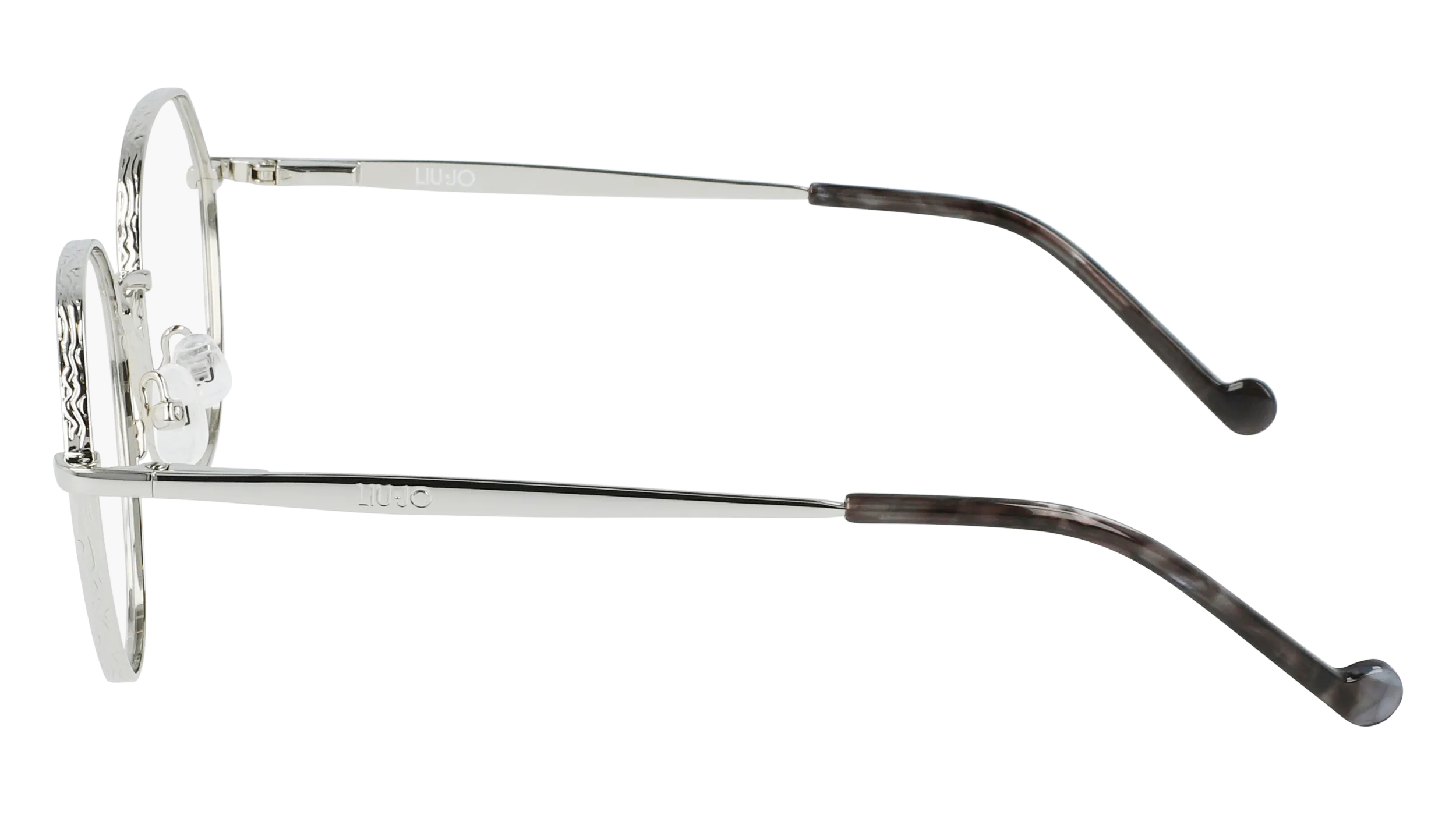 Liu Jo LJ2154 045 Montature da vista Metallo Argento Rotonda Normale - immagine 3