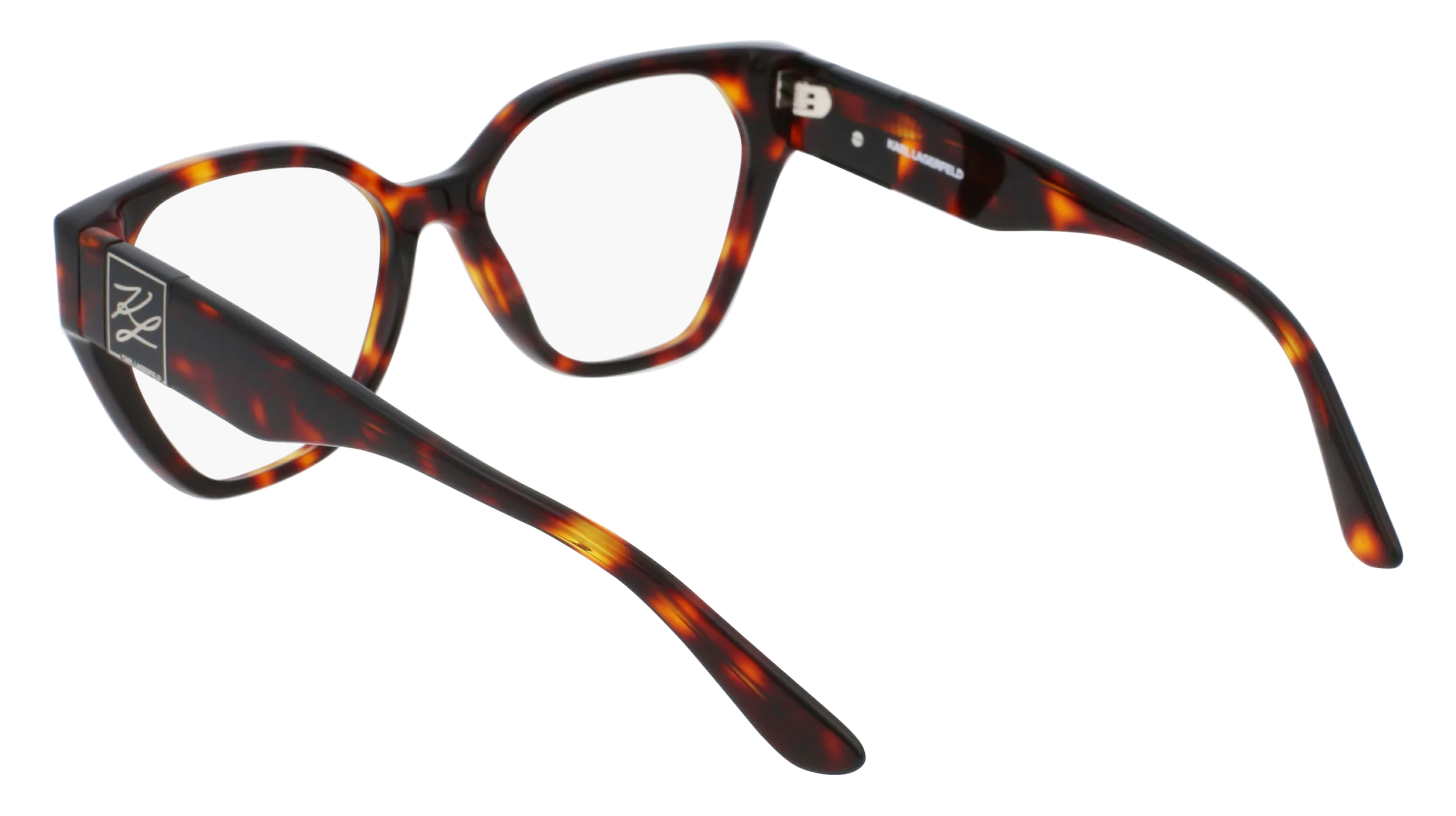 Karl Lagerfeld KL6053 131 Montature da vista Acetato Havana Squadrata Normale Normale - immagine 3
