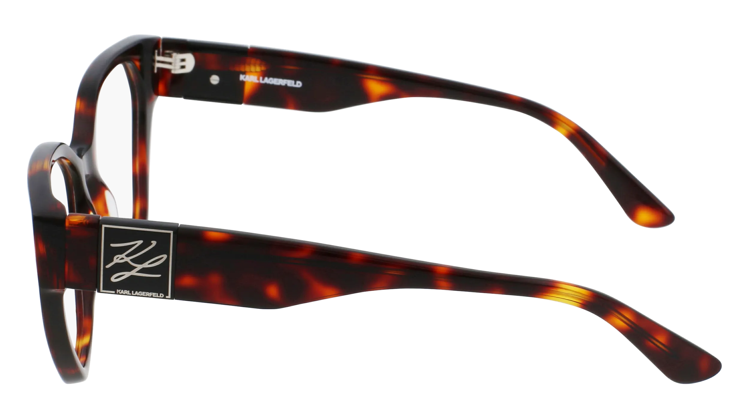 Karl Lagerfeld KL6053 131 Montature da vista Acetato Havana Squadrata Normale Normale - immagine 4