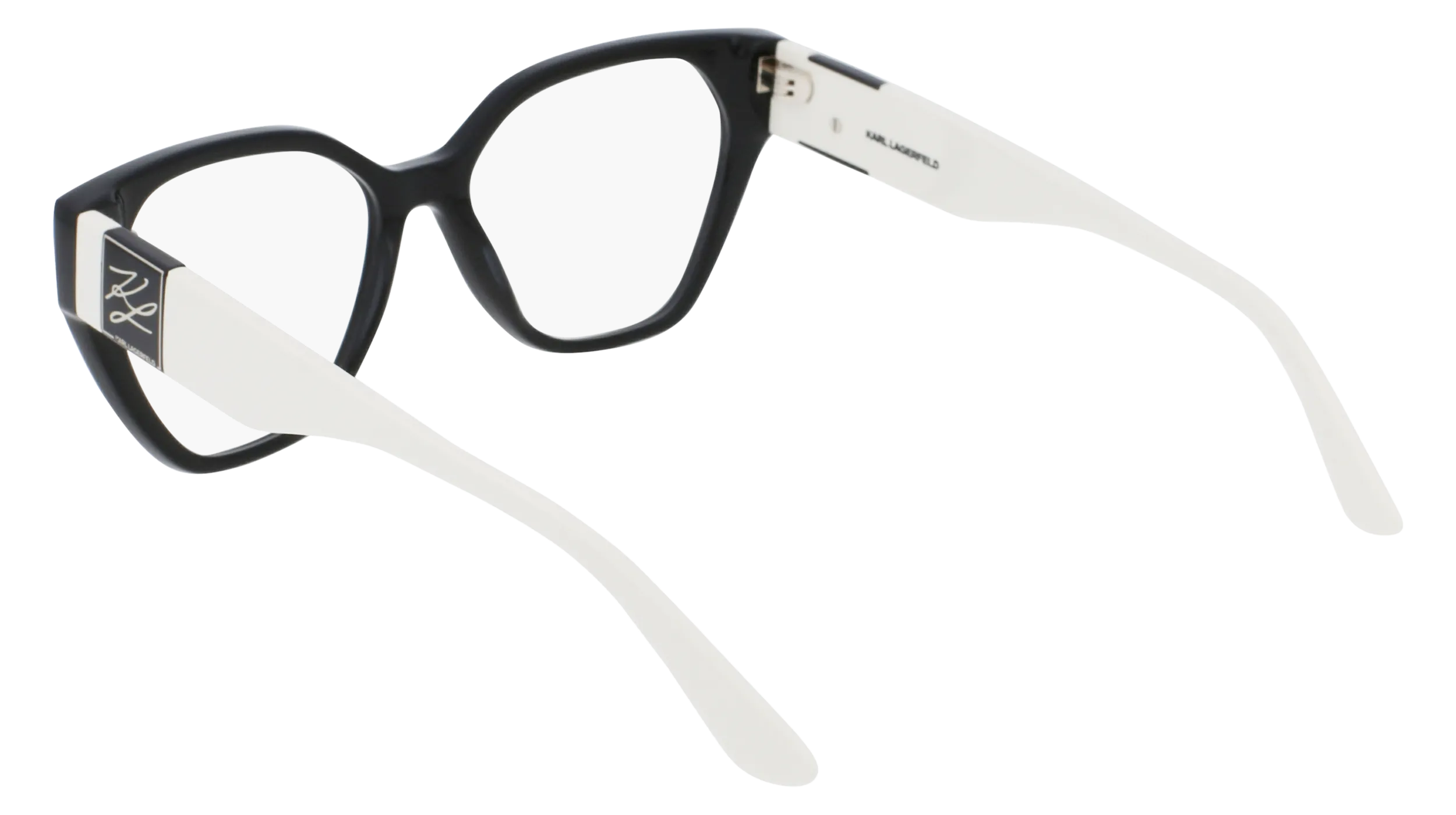Karl Lagerfeld KL6053 004 Montature da vista Acetato Nero Squadrata Normale Normale - immagine 3