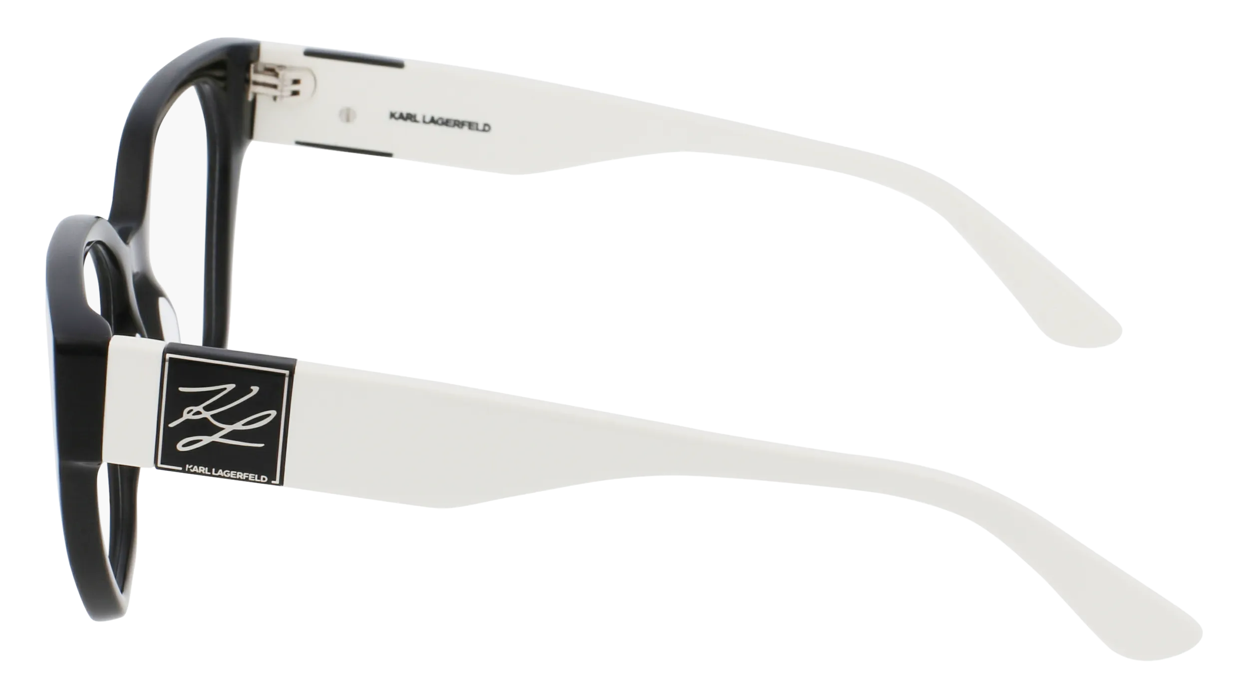 Karl Lagerfeld KL6053 004 Montature da vista Acetato Nero Squadrata Normale Normale - immagine 4