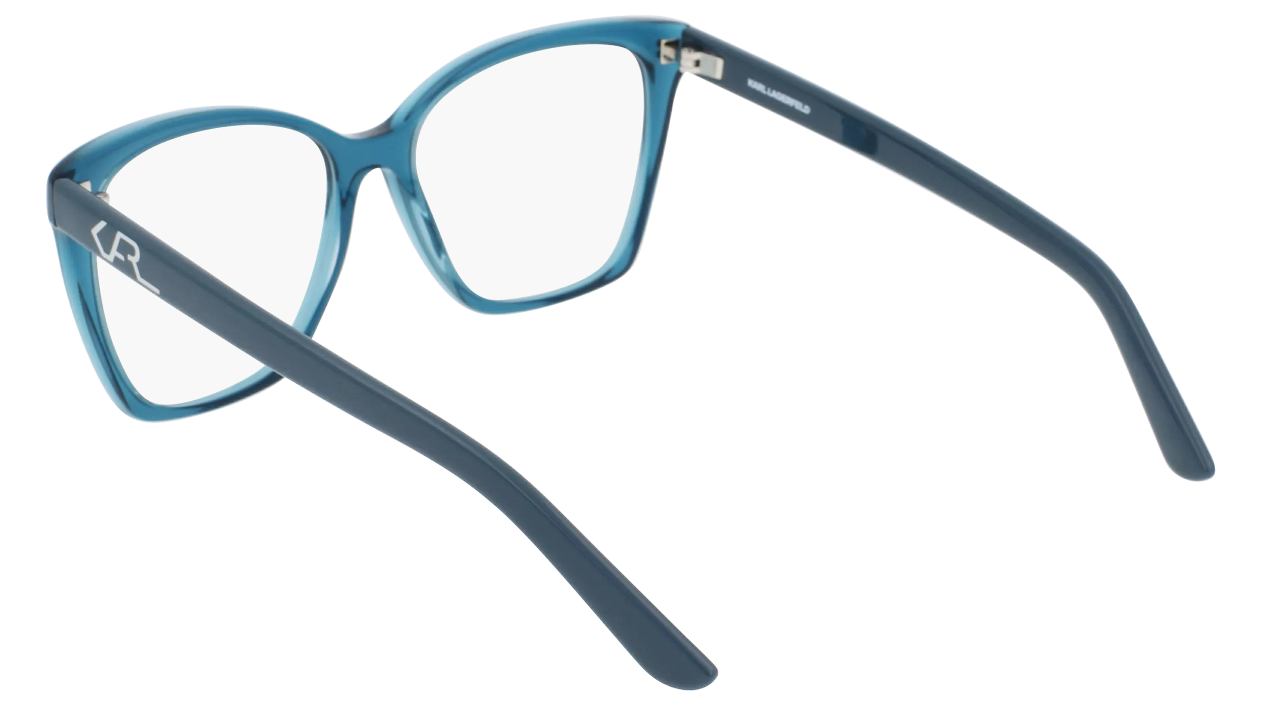 Karl Lagerfeld KL6050 425 Montature da vista Acetato Petrolio Squadrata Normale Normale - immagine 3