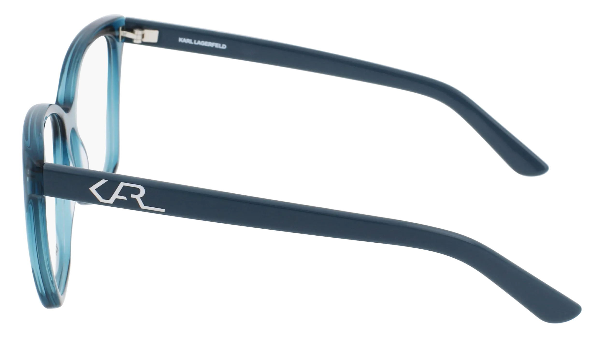 Karl Lagerfeld KL6050 425 Montature da vista Acetato Petrolio Squadrata Normale Normale - immagine 4