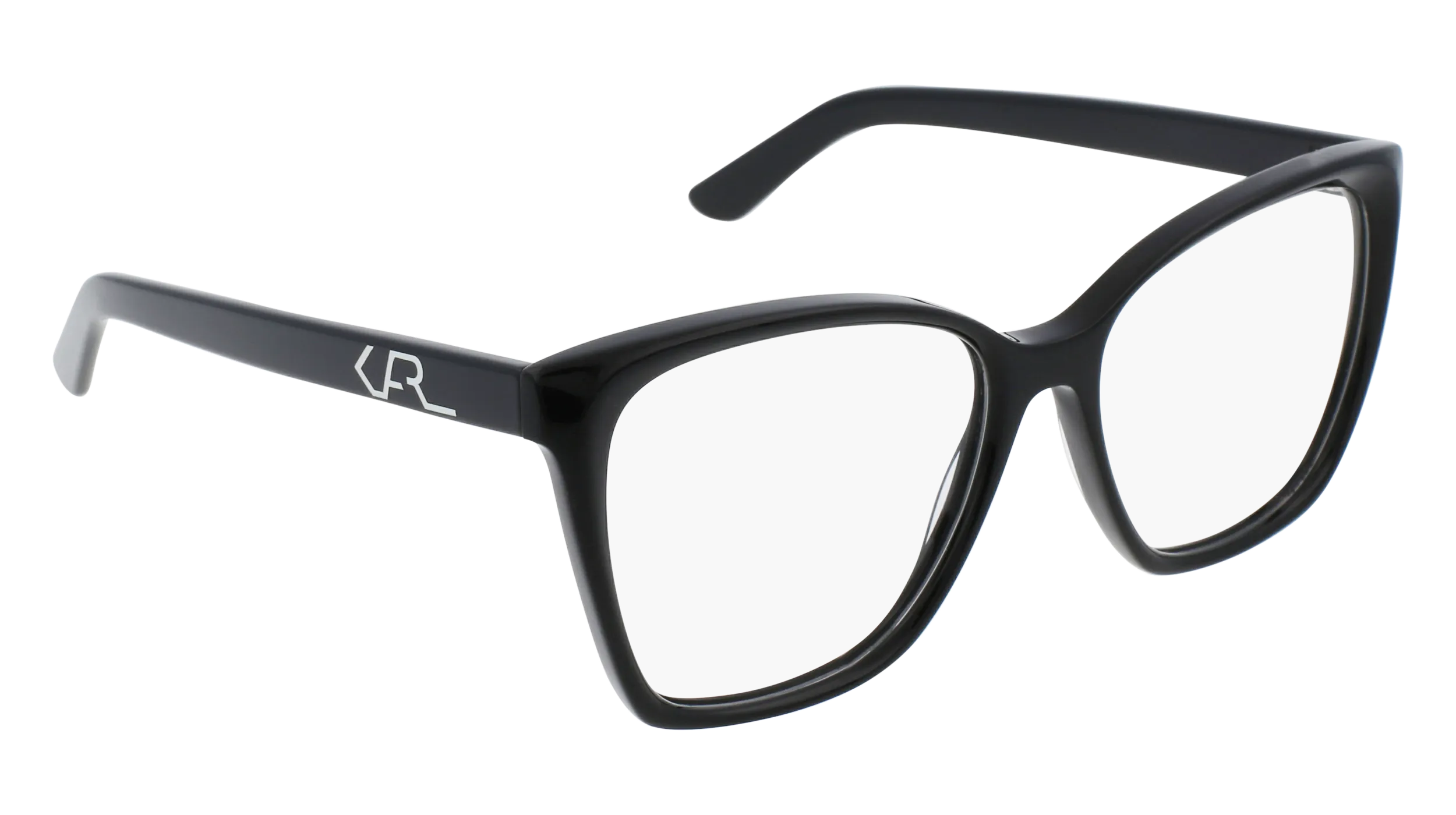 Karl Lagerfeld KL6050 001 Montature da vista Acetato Nero Squadrata Normale Normale - immagine 4