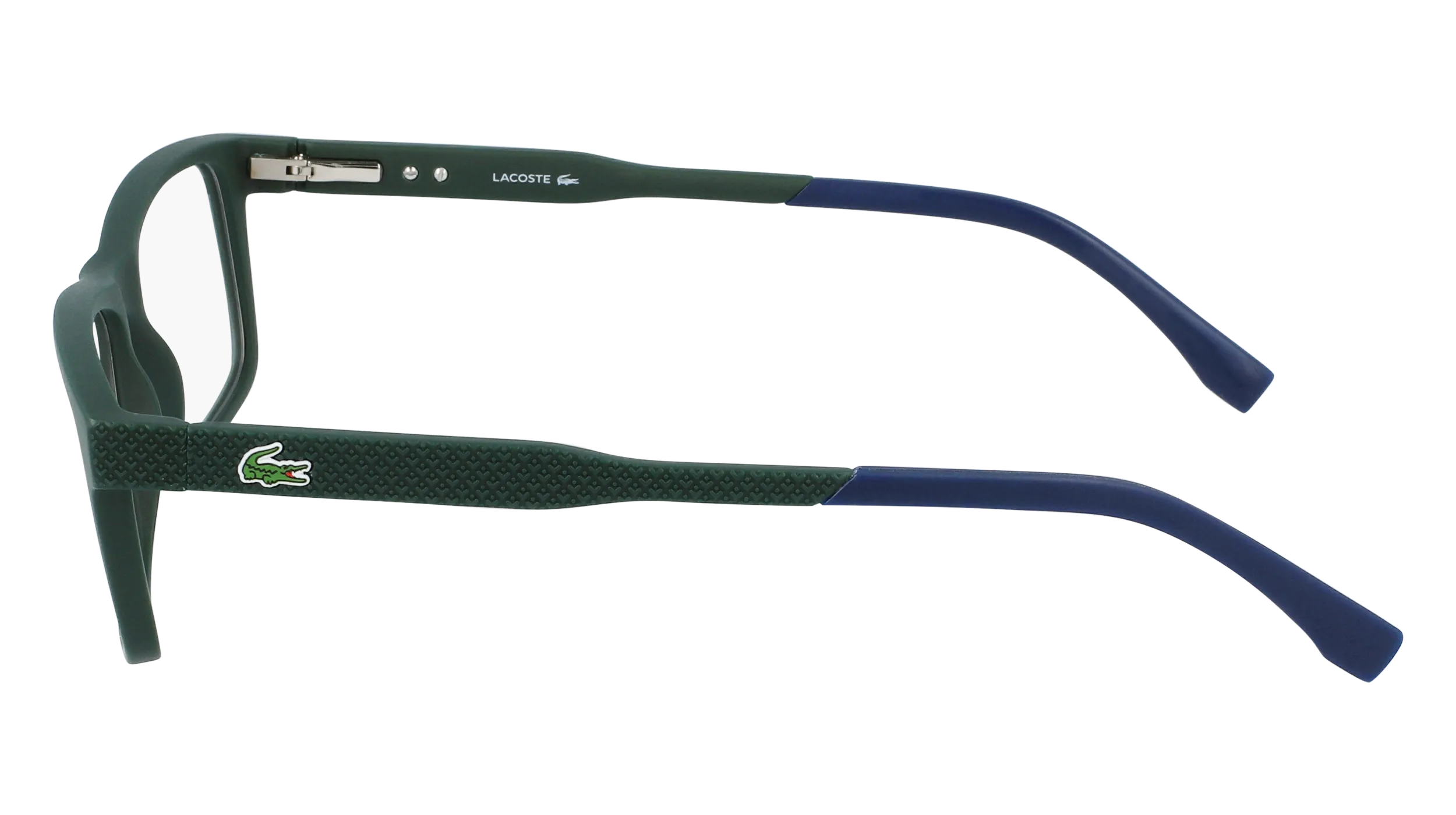 Lacoste L2876 315 Montature da vista Bio-iniettato Verde Squadrata Normale Normale - immagine 3