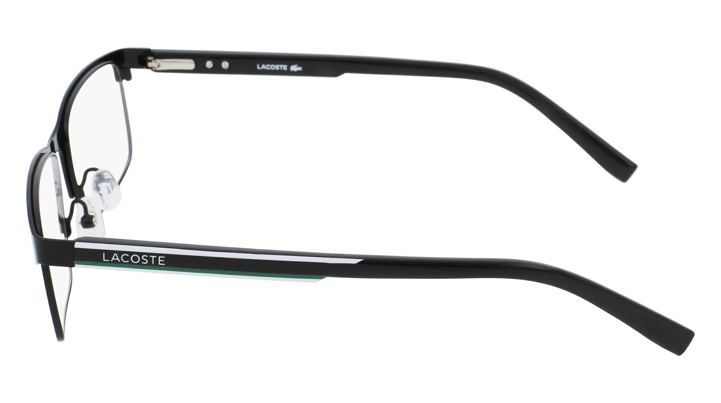 Lacoste L2271 001 Montature da vista Metallo Nero Squadrata Normale Normale - immagine 3
